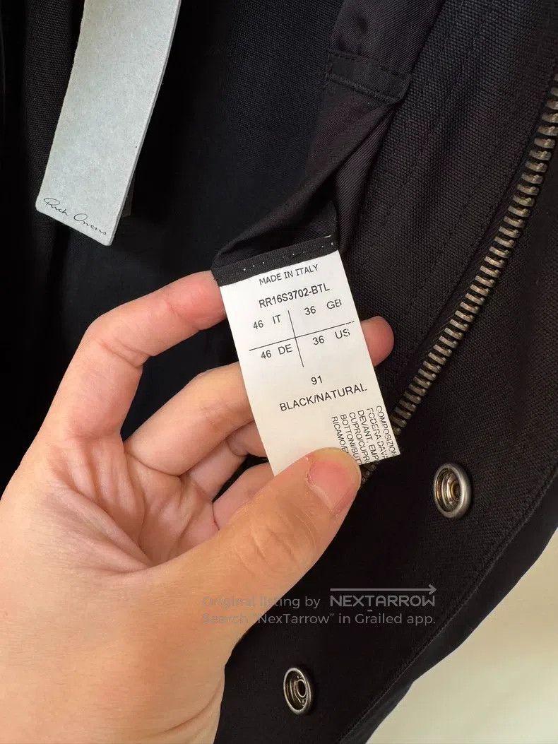 Rick Owens Rick Owens Windbreaker coat Size US S / EU 44-46 / 1 - 9 Thumbnail