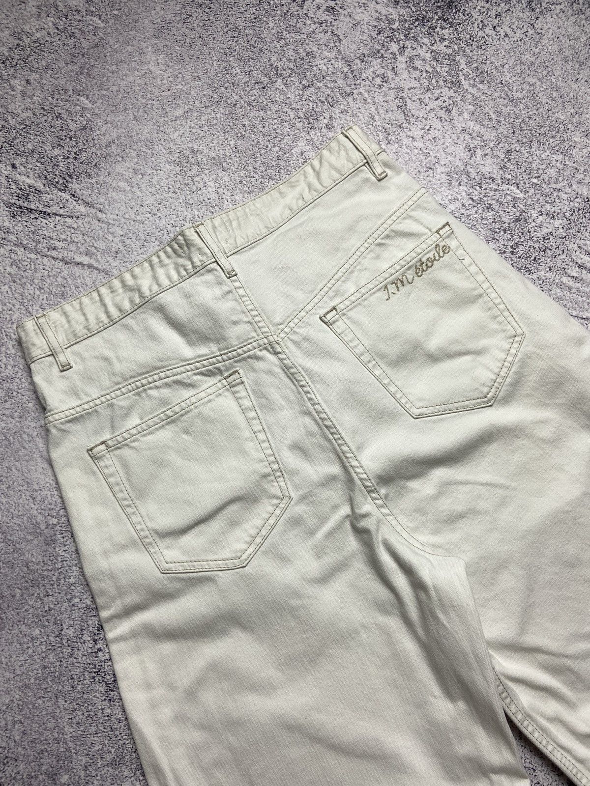 Designer × Isabel Marant Etoile Isabel Marant Etoile Jeans Women’s White Denim Pants Design Size 27" / US 4 / IT 40 - 18 Thumbnail