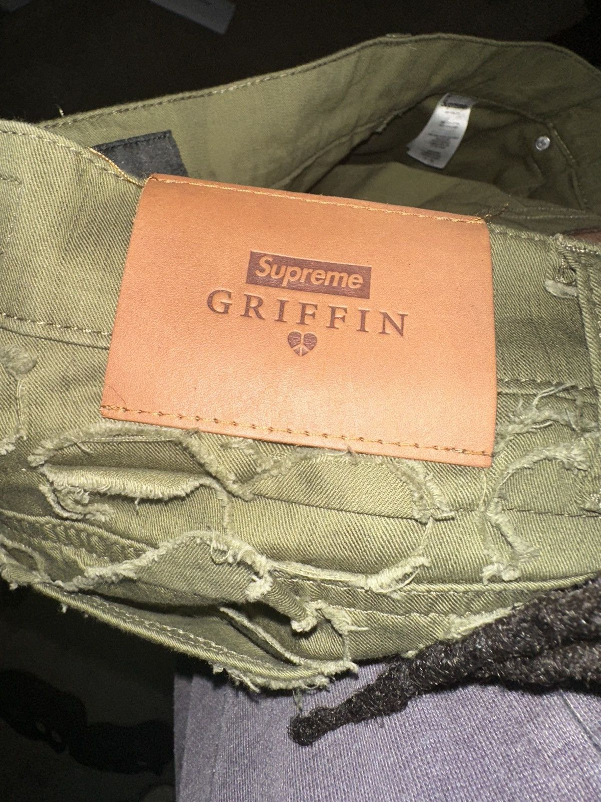 Griffin × Supreme Supreme Griffin blade cut pants | Grailed