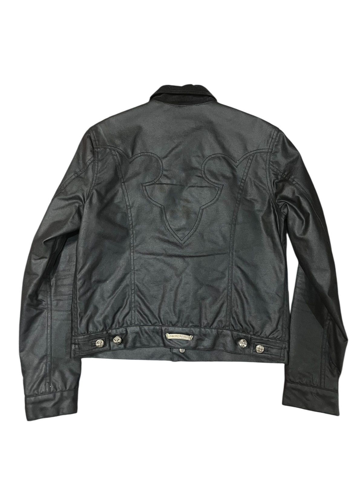 Chrome Hearts Chrome Hearts Waxed Motor Breath Jacket Size US S / EU 44-46 / 1 - 2 Thumbnail