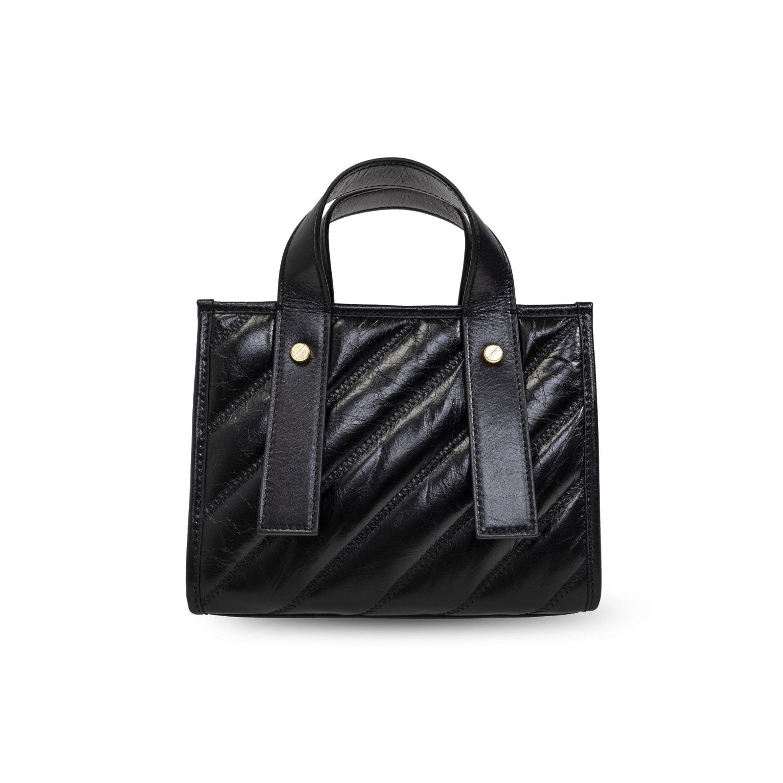Off-White OFF WHITE Black Leather Top Handle Bag New & Authentic Size ONE SIZE - 2 Thumbnail