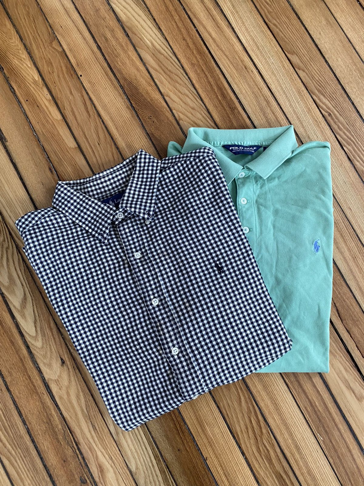 Flannel × Polo Ralph Lauren × Vintage Checkerd button up flannel plus free polo xxl Size US XXL / EU 58 / 5 - 1 Thumbnail