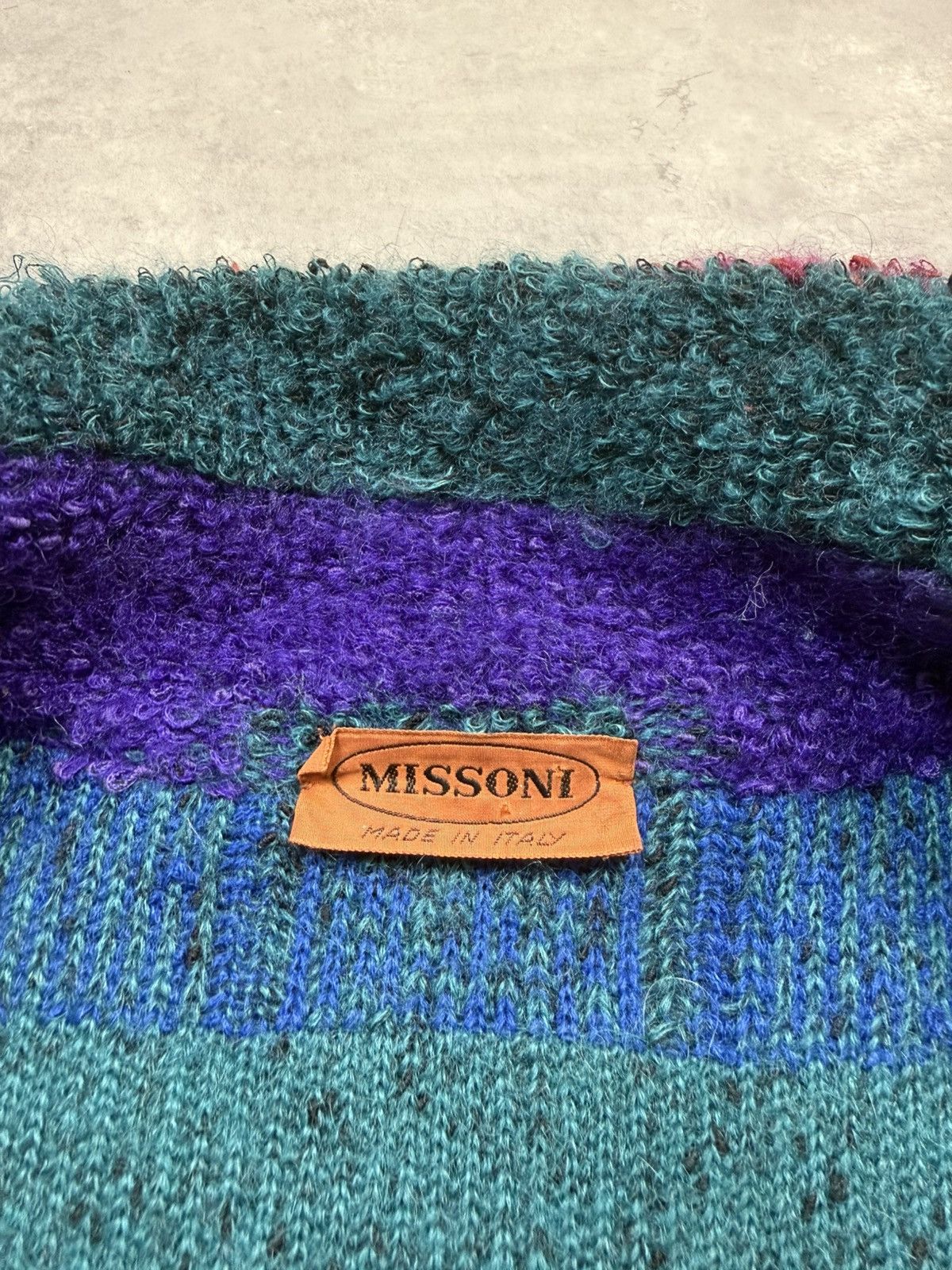 Missoni Missoni Vintage Wool Coat Size XL / US 12-14 / IT 48-50 - 7 Thumbnail
