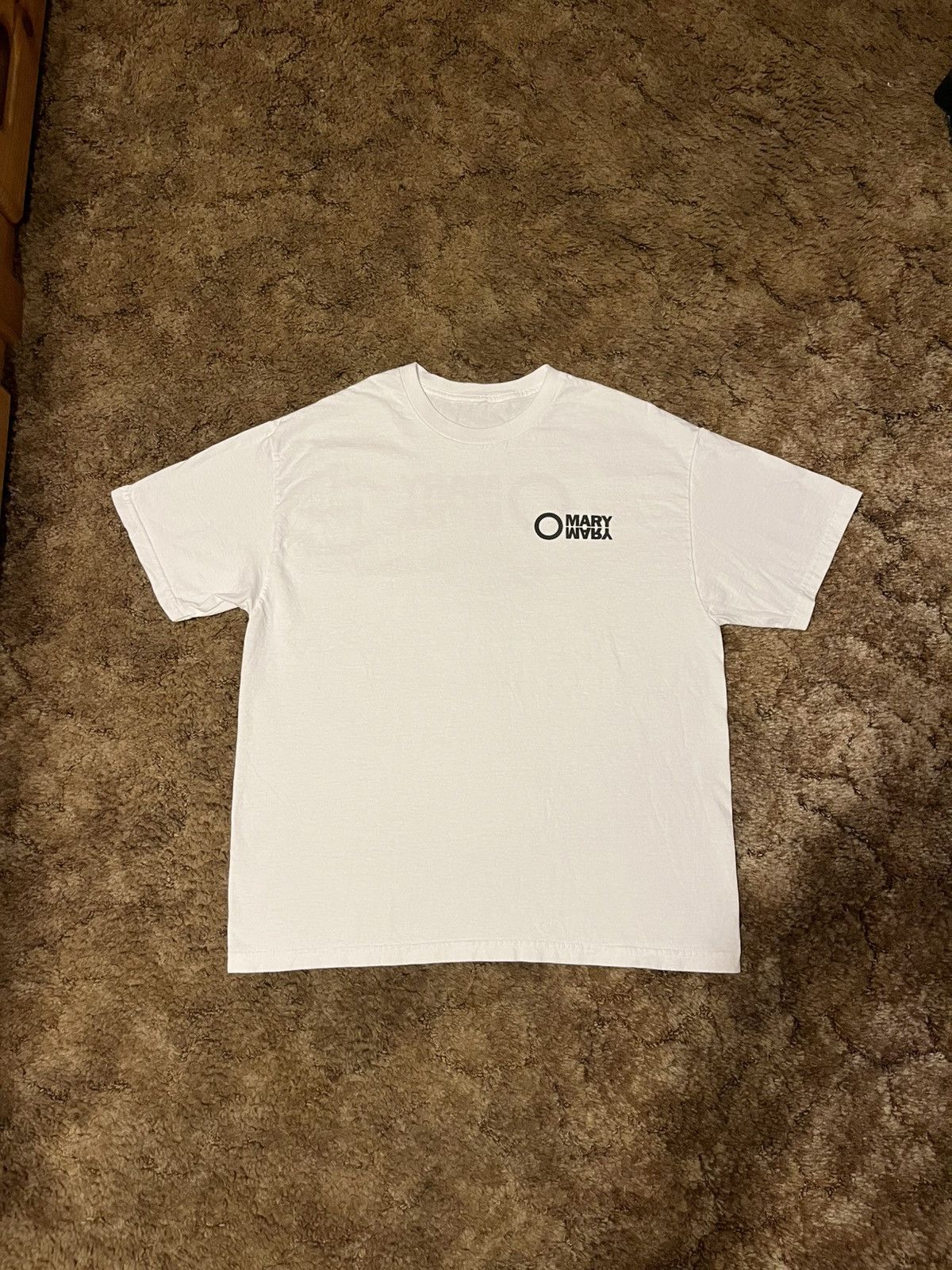 Vintage Mary Mary Marijuana Weed Bud T-Shirt White XLarge Size US XL / EU 56 / 4 - 3 Thumbnail