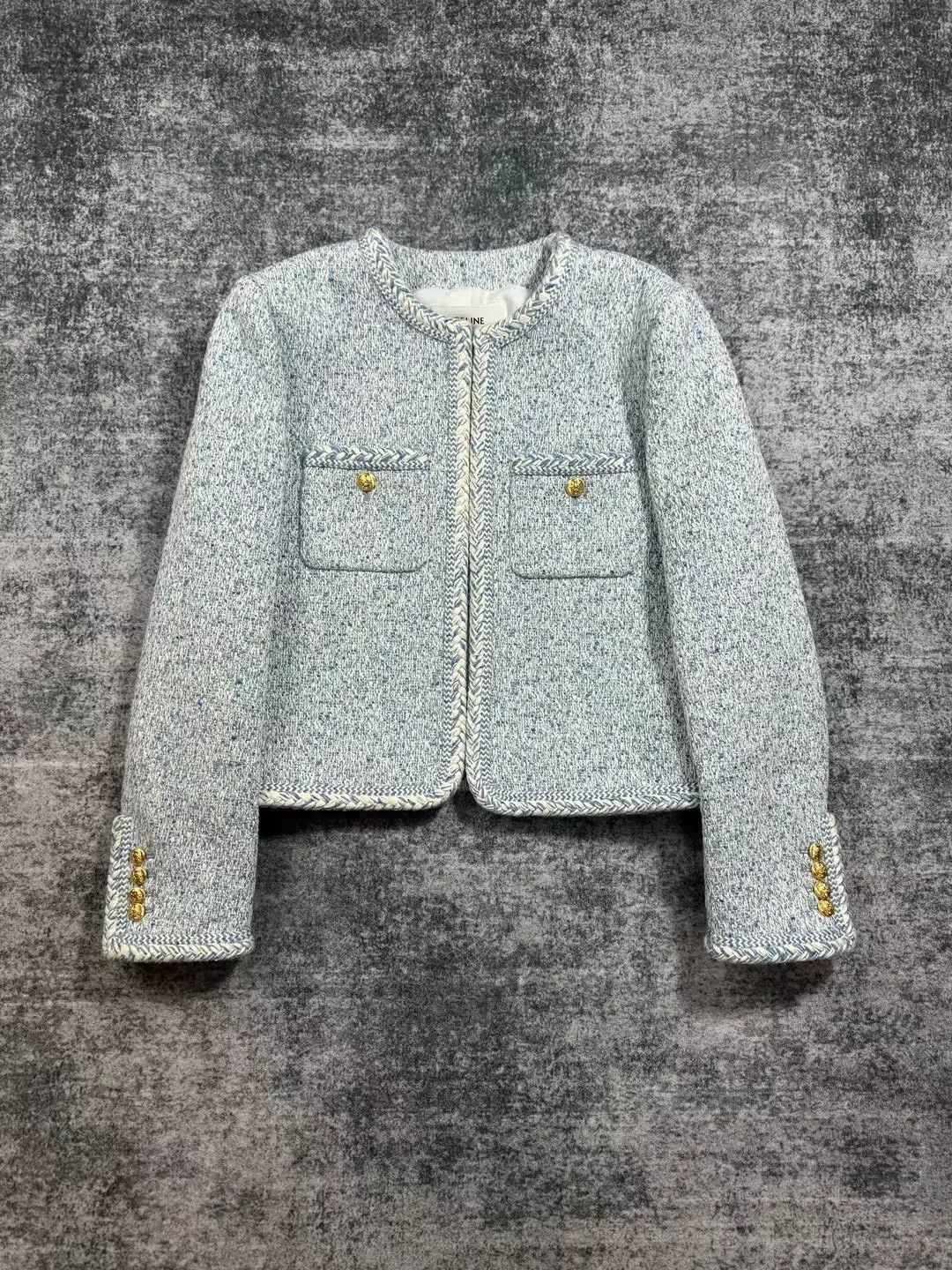 Celine Celine Blue Light Jacket xl Men Size US XL / EU 56 / 4 - 1 Thumbnail