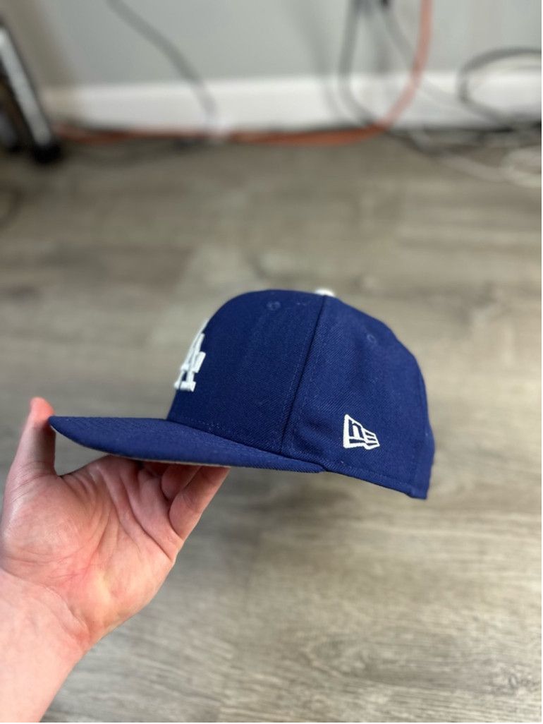 New Era Men's New Era Los Angeles Dodgers SnapBack, Blue Size ONE SIZE - 3 Thumbnail