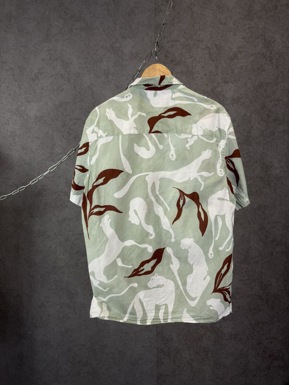 Zara Zara Man art crazy hawaiian shirt Size US L / EU 52-54 / 3 - 5 Thumbnail