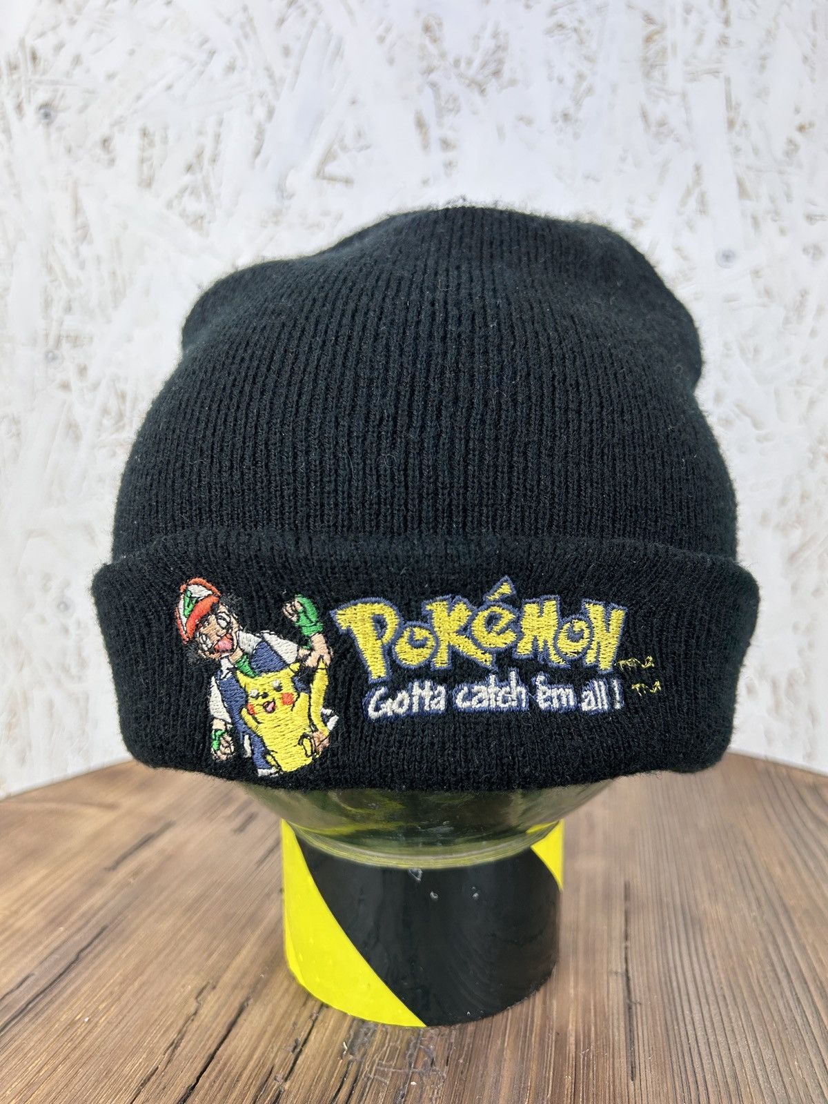 Nintendo Vintage Nintendo 2000 Pokemon Gotta Catch Em All Beanie Hat Size ONE SIZE - 1 Thumbnail
