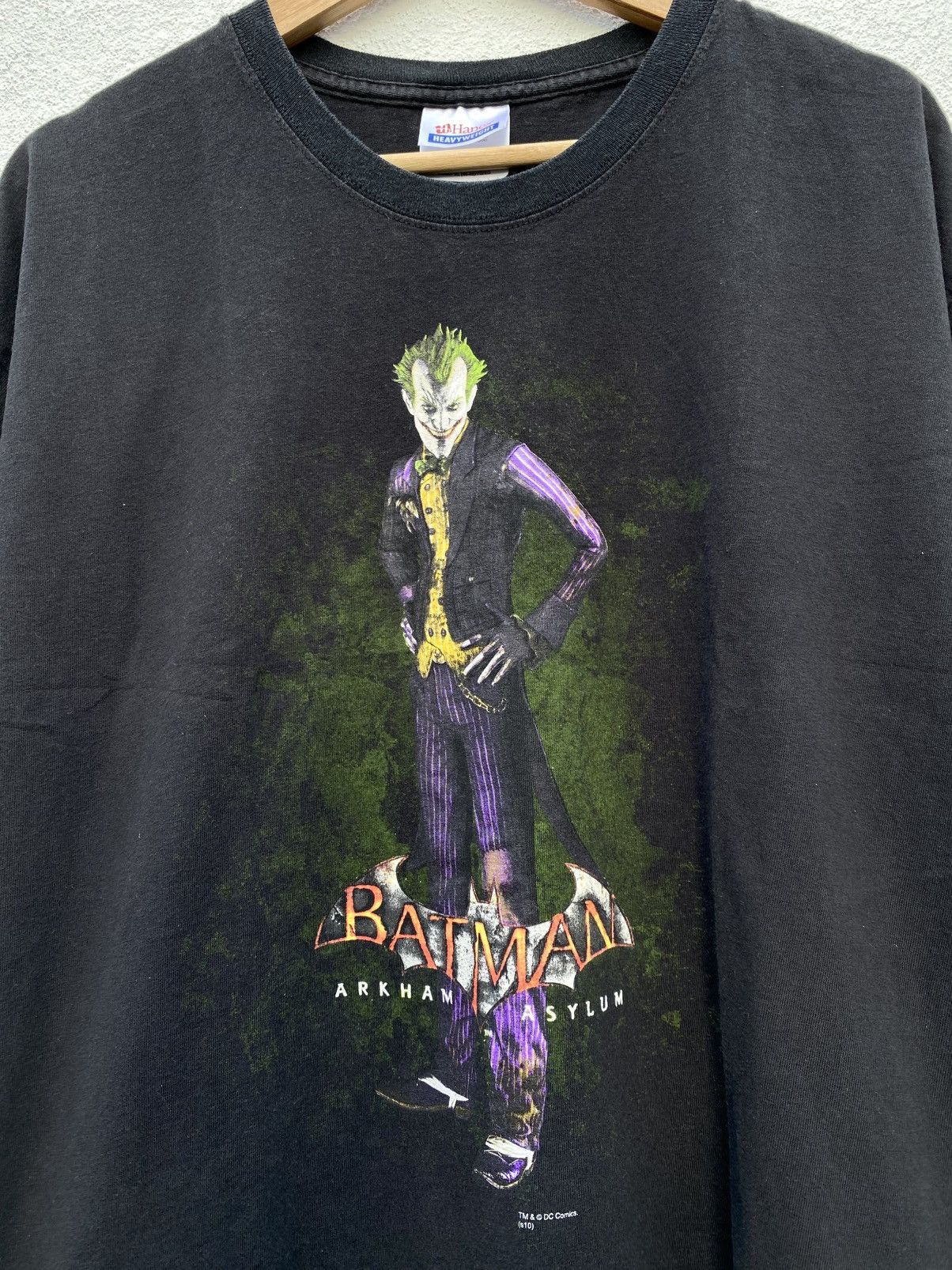 Vintage Vintage Batman Arkham Asylum Joker Game Promo Size US XL / EU 56 / 4 - 5 Thumbnail