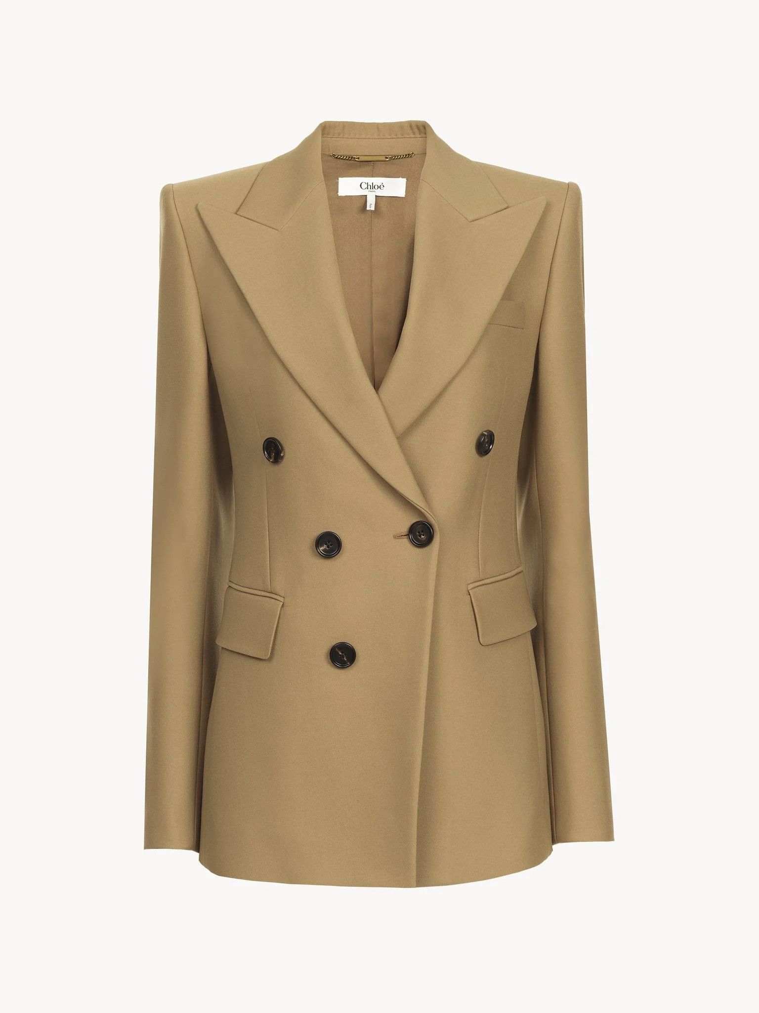 Chloe o1loc1c10226 Jacket in Nut Size S / US 4 / IT 40 - 1 Thumbnail