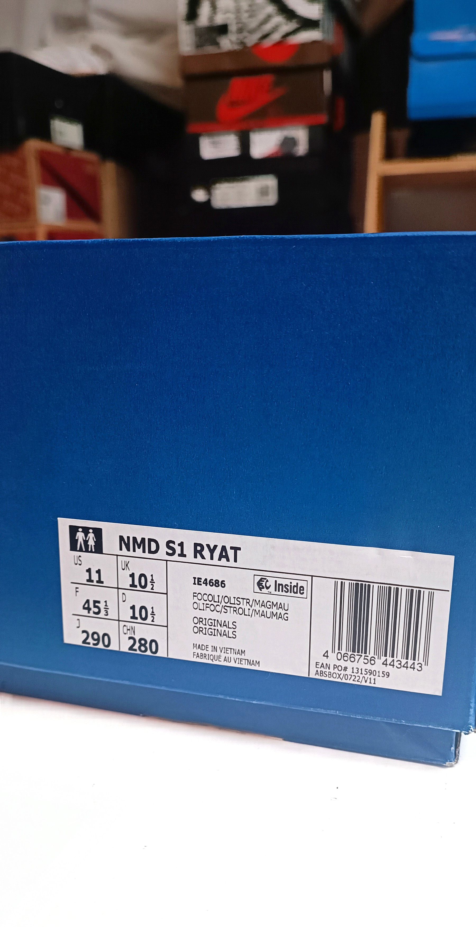 Adidas adidas Humanrace x Pharrell Williams Hu NMD S1 *Ryat* Size US 11 / EU 44 - 16 Thumbnail