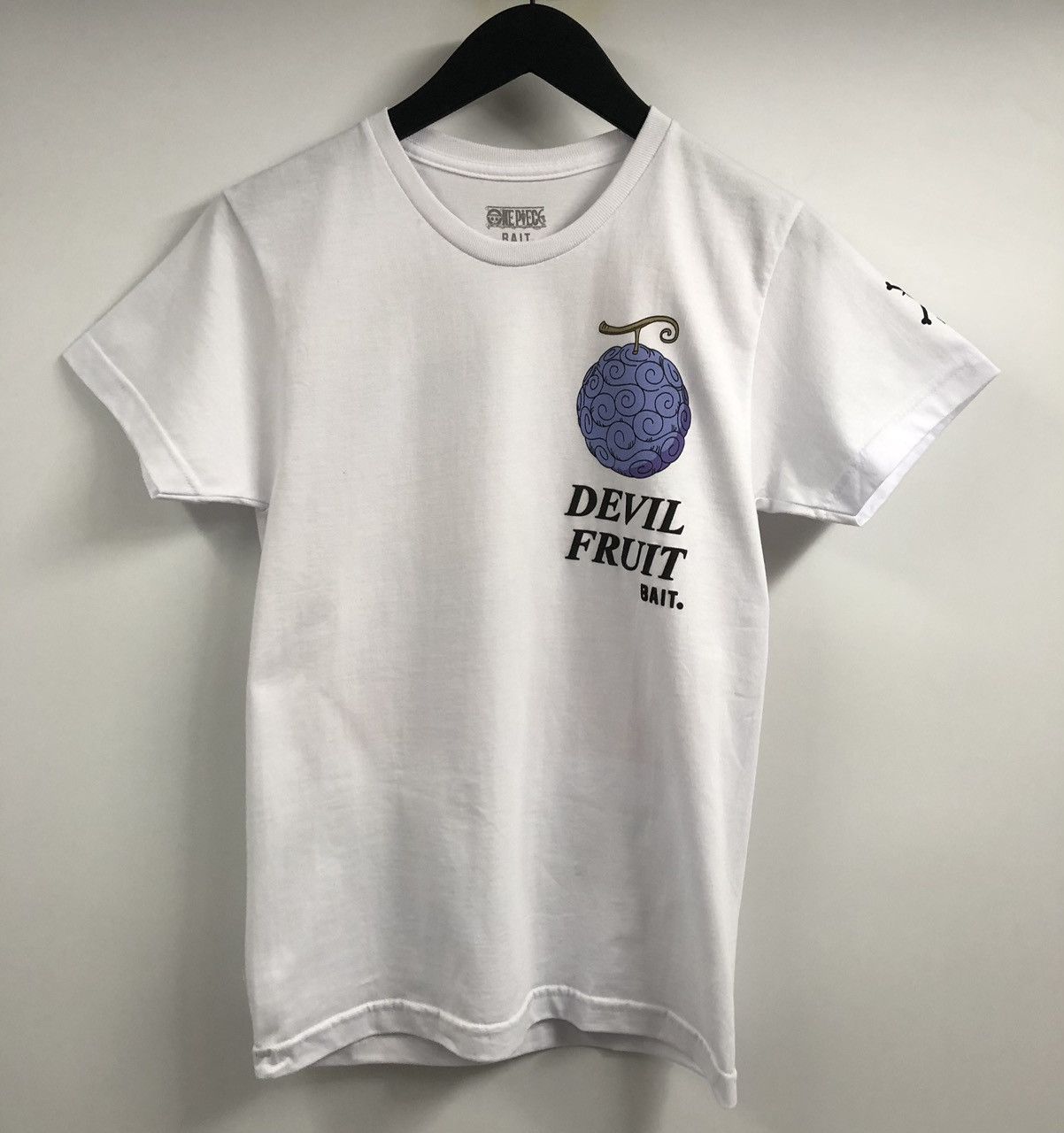 One Piece Bait x One Piece Devil Fruit Luffy White T-Shirt XS Size US XS / EU 42 / 0 - 2 Thumbnail