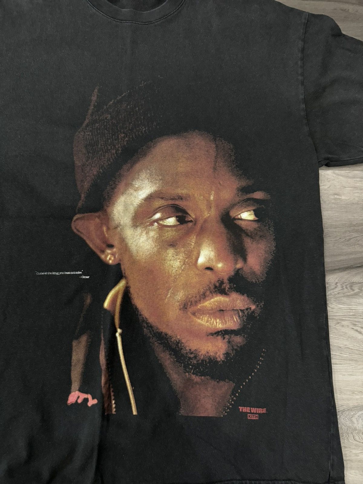 Kith Kith The Wire Collab Omar Little T-Shirt | Grailed