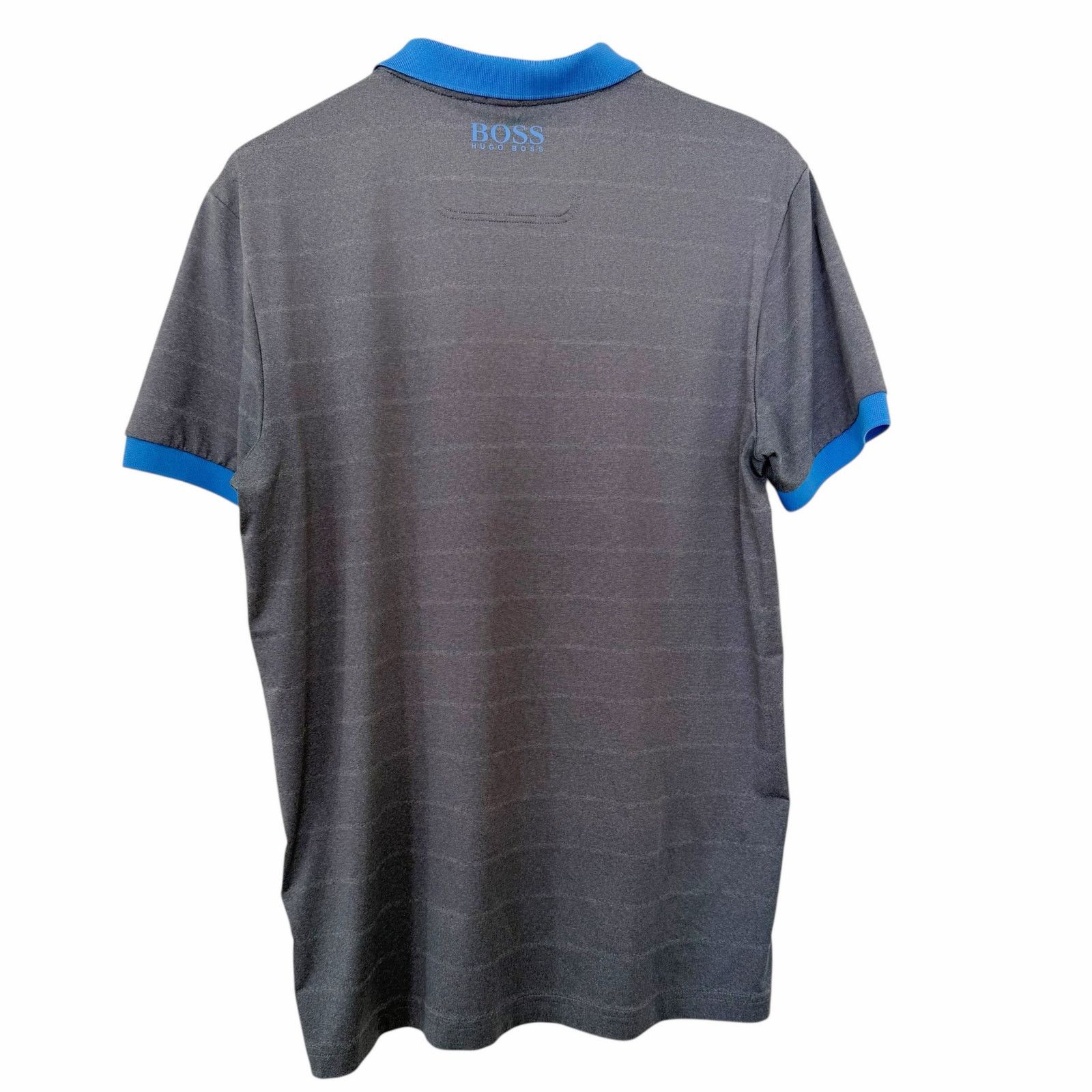 Hugo Boss Martin Kaymer by Hugo Boss Gray Short Sleeve Polo Sz L Size US L / EU 52-54 / 3 - 7 Thumbnail