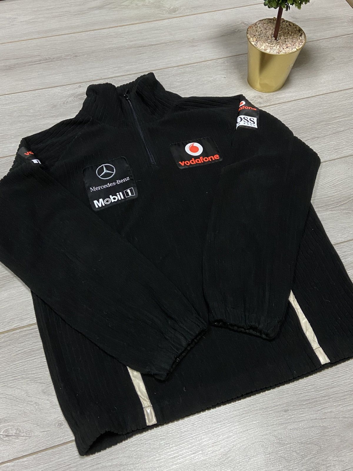 Hugo Boss Vintage Hugo Boss Vodafone McLaren Mercedes Half Zip Sweater Size US M / EU 48-50 / 2 - 5 Thumbnail