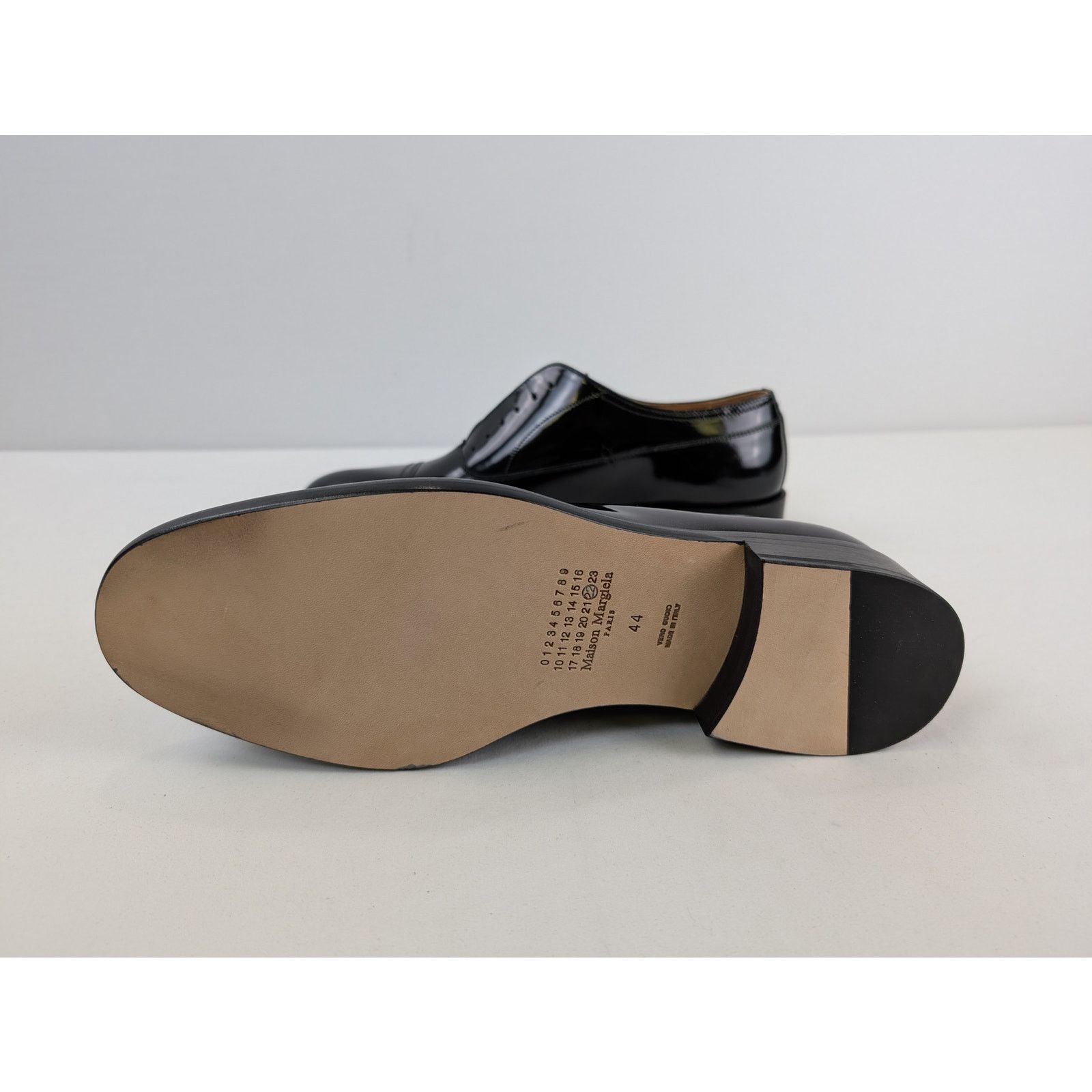 Maison Margiela o1rshd1 MMMKE Leather Shoe Boots in Black Size US 11 / EU 44 - 9 Thumbnail