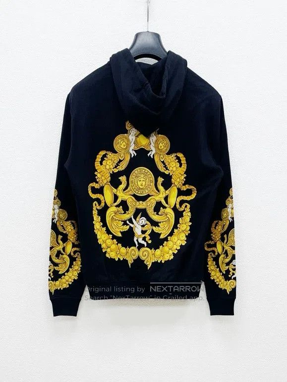 Versace Versace Main line hooded sweatshirt Size US M / EU 48-50 / 2 - 2 Thumbnail