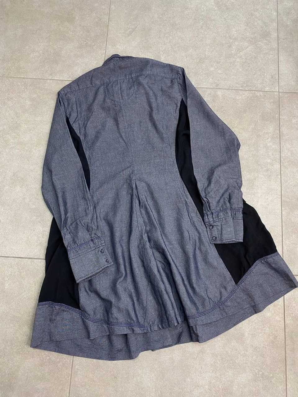 Marithe + Francois Girbaud Marithe Francois Girbaud Denim Cotton Robe Shirt Dress Size XL / US 12-14 / IT 48-50 - 4 Thumbnail
