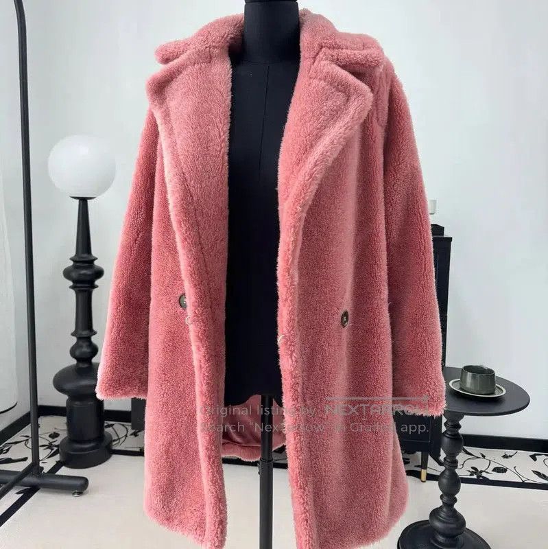 Other MaxMara Rose Alpaca Wool Coat for Women . Size XS / US 0-2 / IT 36-38 - 1 Thumbnail