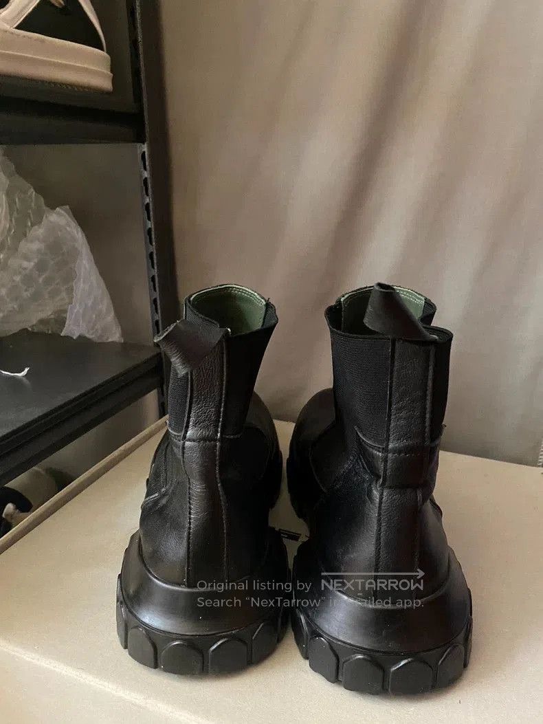 Rick Owens Rick Owens Octopus Sole Chelsea Boots. Size US 10.5 / EU 43-44 - 4 Thumbnail