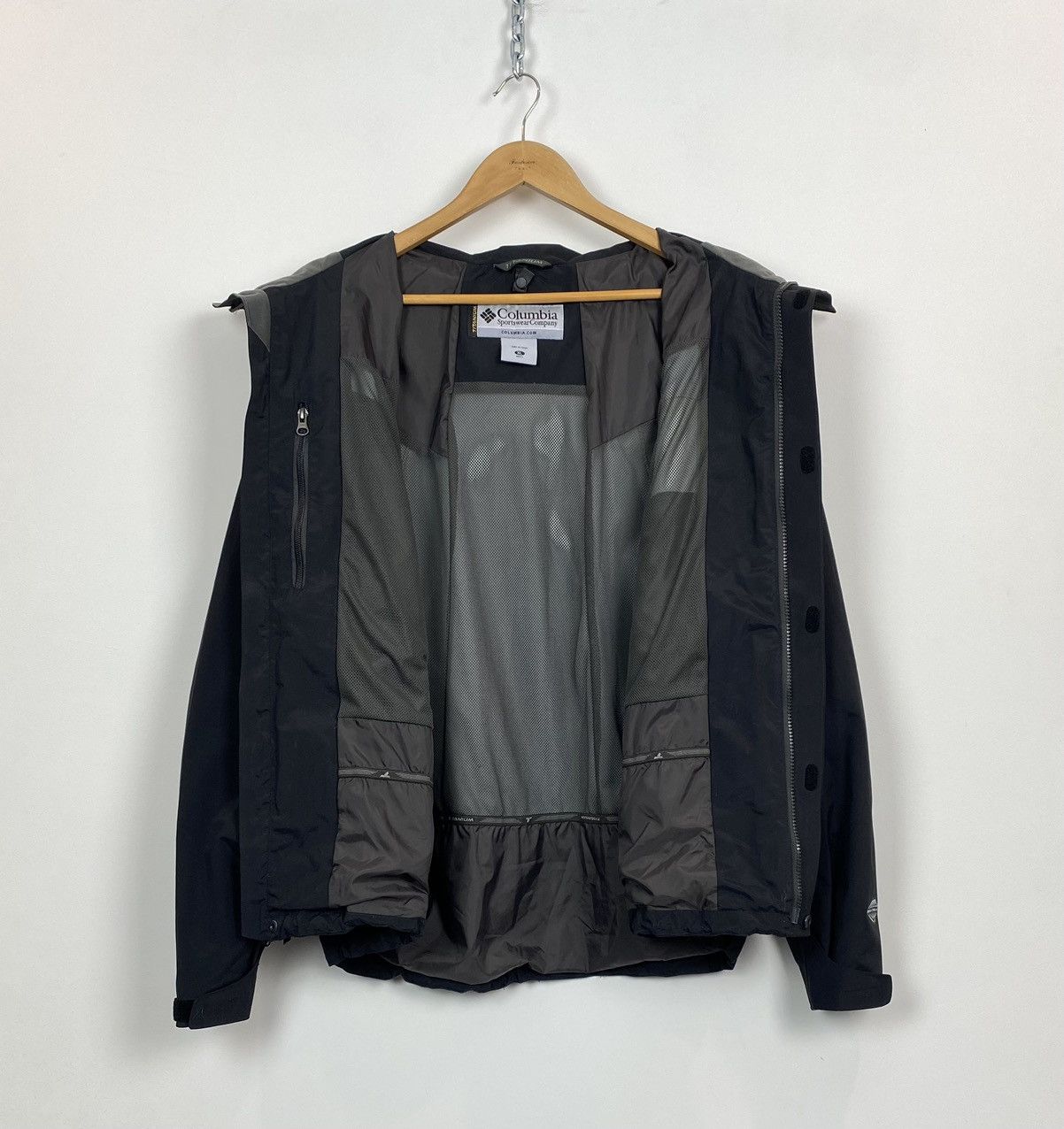 Columbia Columbia Omni-Tech Long Sleeve Coat Jacket Size XL Black Top Size US XL / EU 56 / 4 - 10 Thumbnail