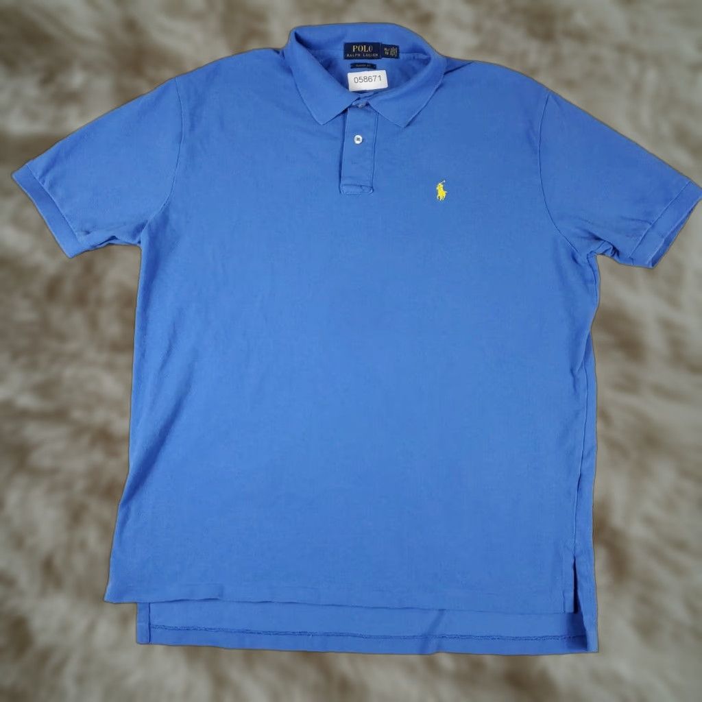 Ralph Lauren Ralph Lauren Polo Shirt XL Blue Casual Short Sleeve Mens Size US XL / EU 56 / 4 - 1 Thumbnail