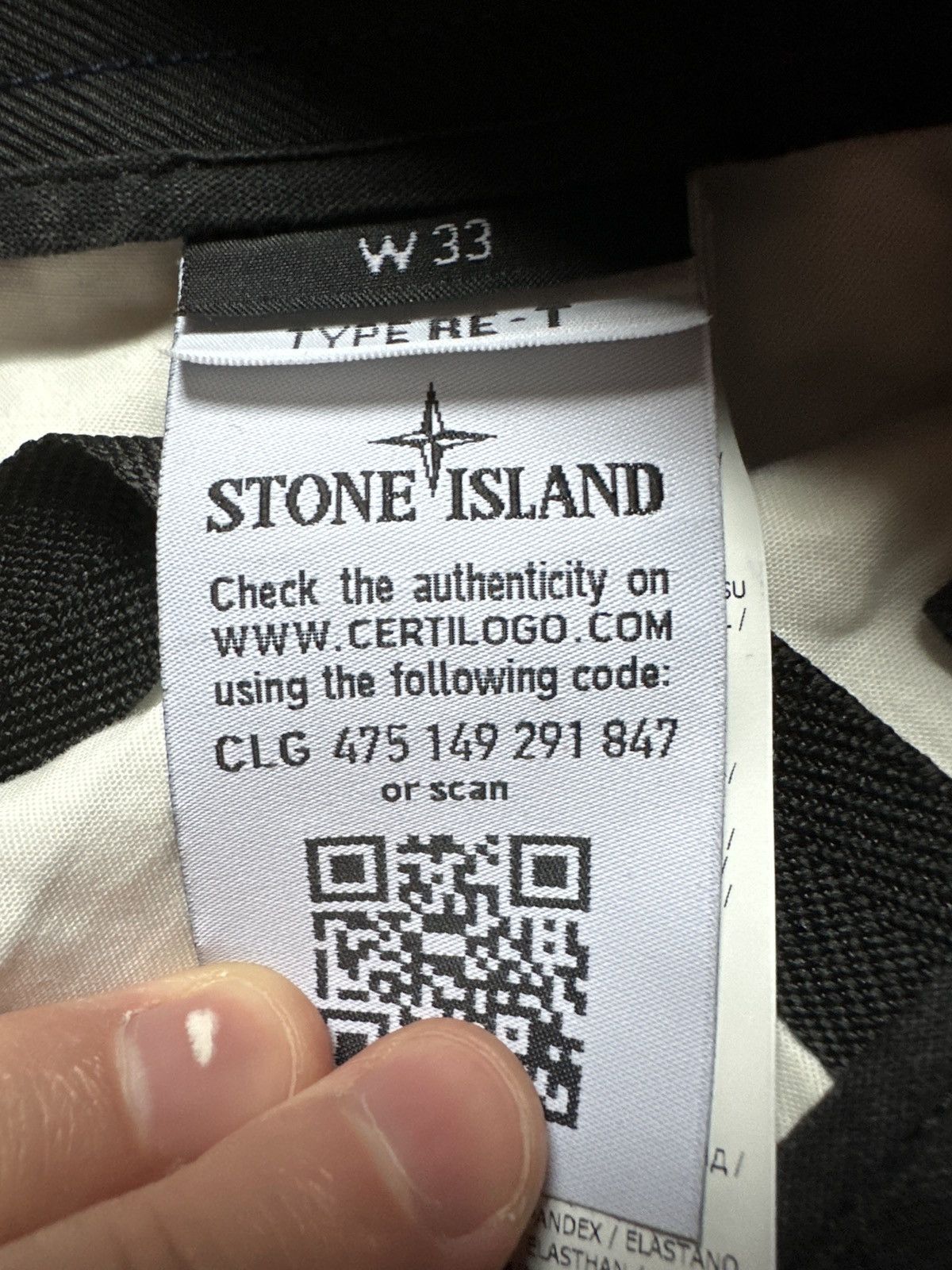 Stone Island Stone Island Thermosensitive, Heat Reactive Pants Size US 33 - 9 Thumbnail