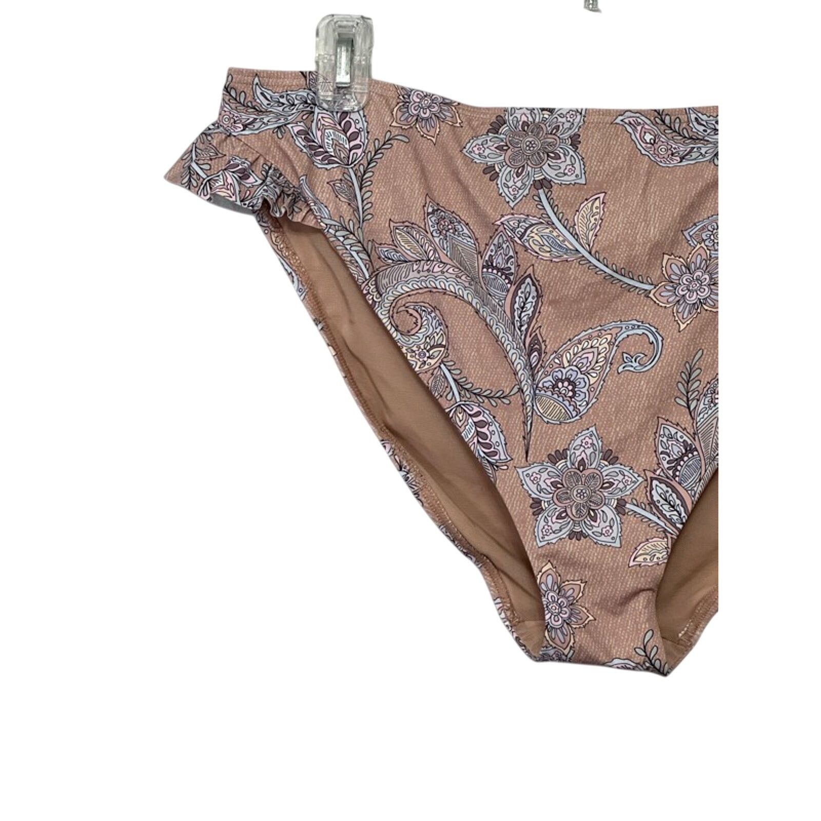Other Artesands Vermeer Bikini Bottom Floral High-Waisted 14 NWT Size ONE SIZE - 3 Thumbnail