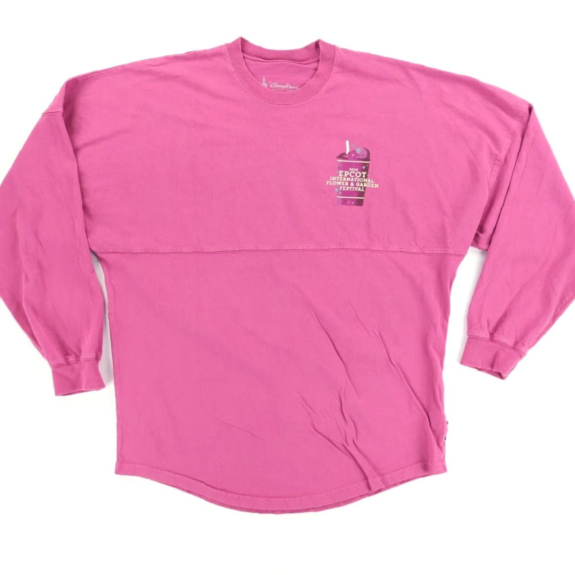 Disney Disney Spirit Jersey 2019 Flower Garden Festival Shirt Pink Women's S Shirt Size S / US 4 / IT 40 - 3 Thumbnail