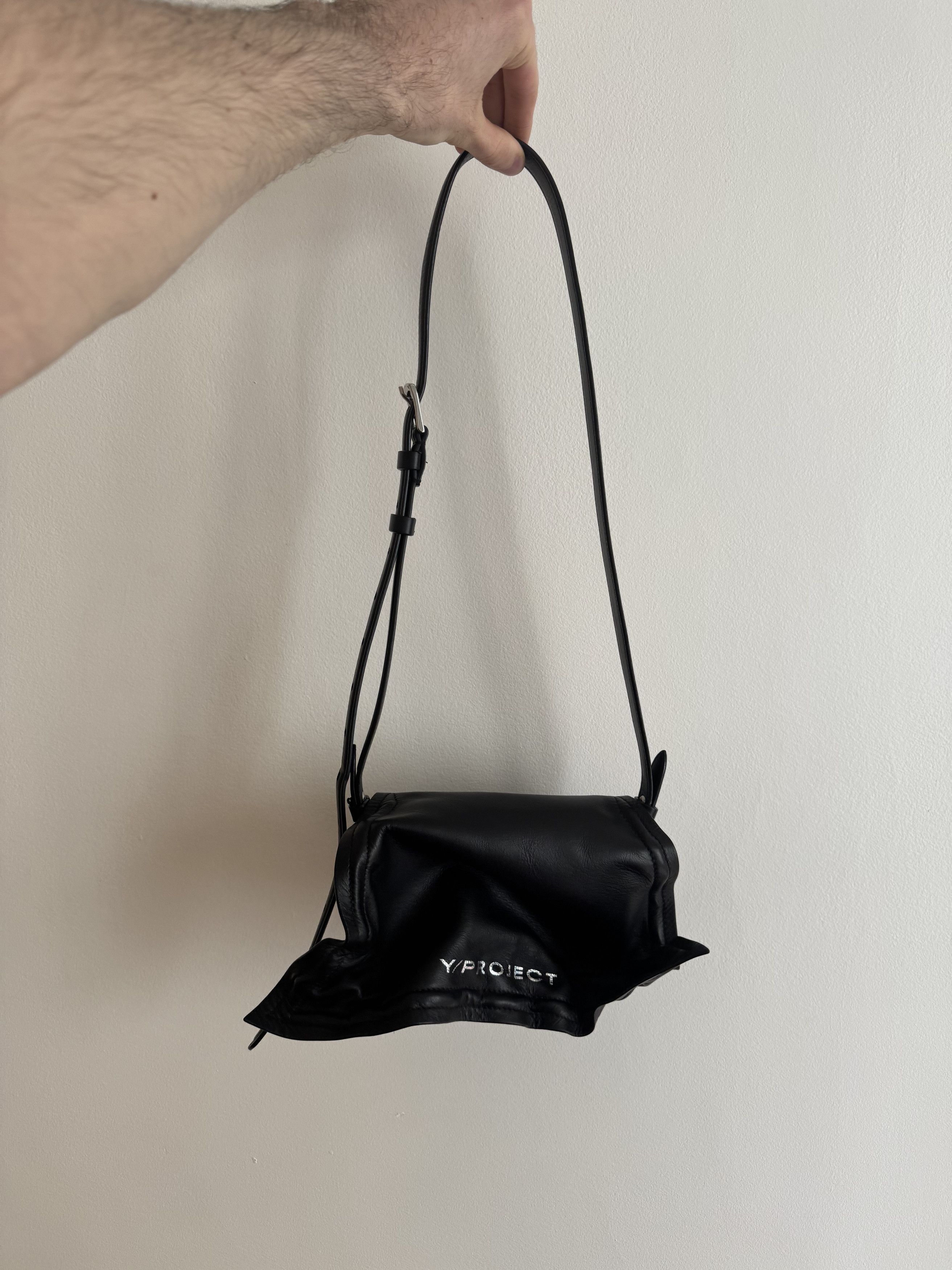 Y/Project Y/Project Mini Wire Leather Bag Size ONE SIZE - 2 Thumbnail