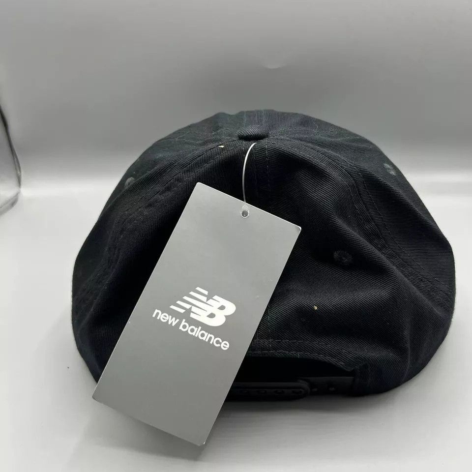 New Balance New Balance Logo Hat Men Black Snap Back Cap New Size ONE SIZE - 6 Thumbnail