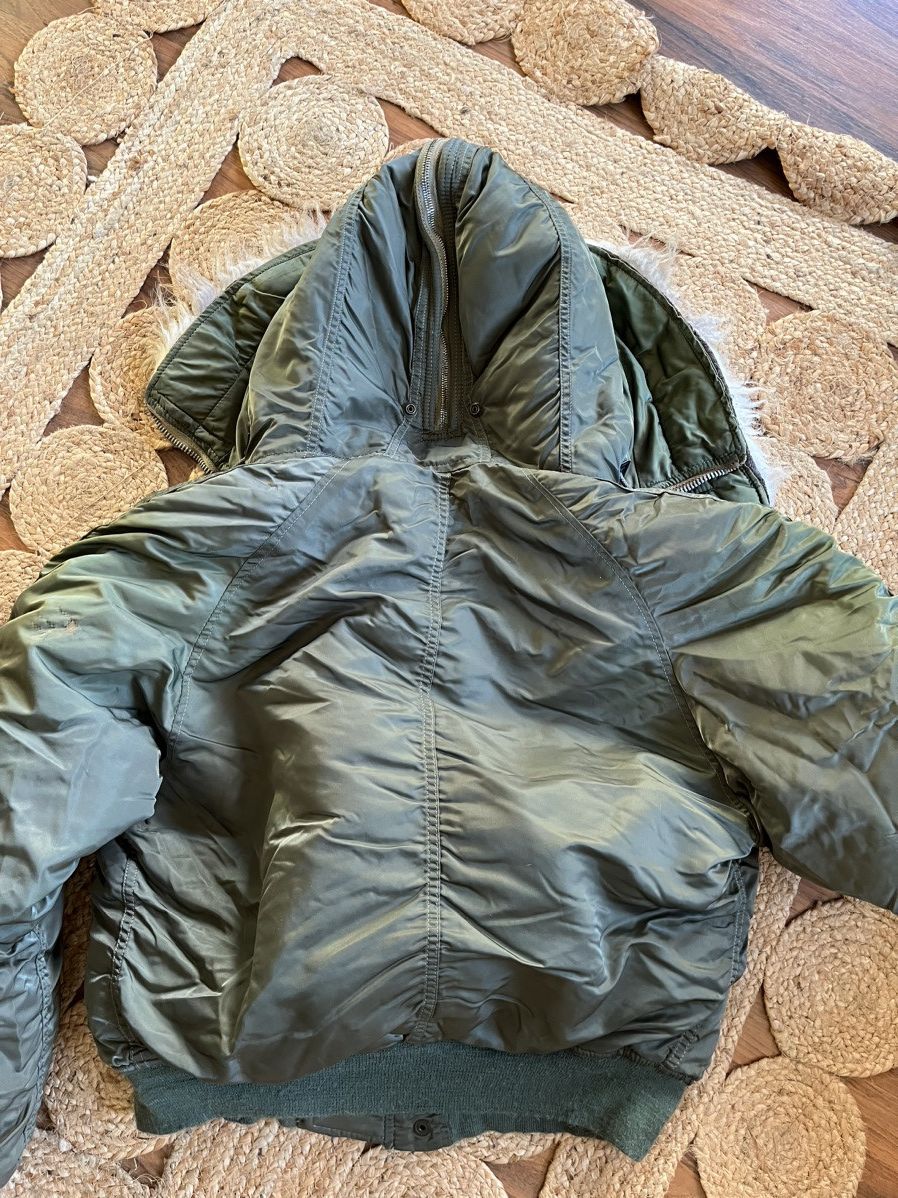 Alpha Industries Alpha 90s 🪖n2-b bomber flight jacket talon ma1 ideal delta Size US L / EU 52-54 / 3 - 11 Thumbnail