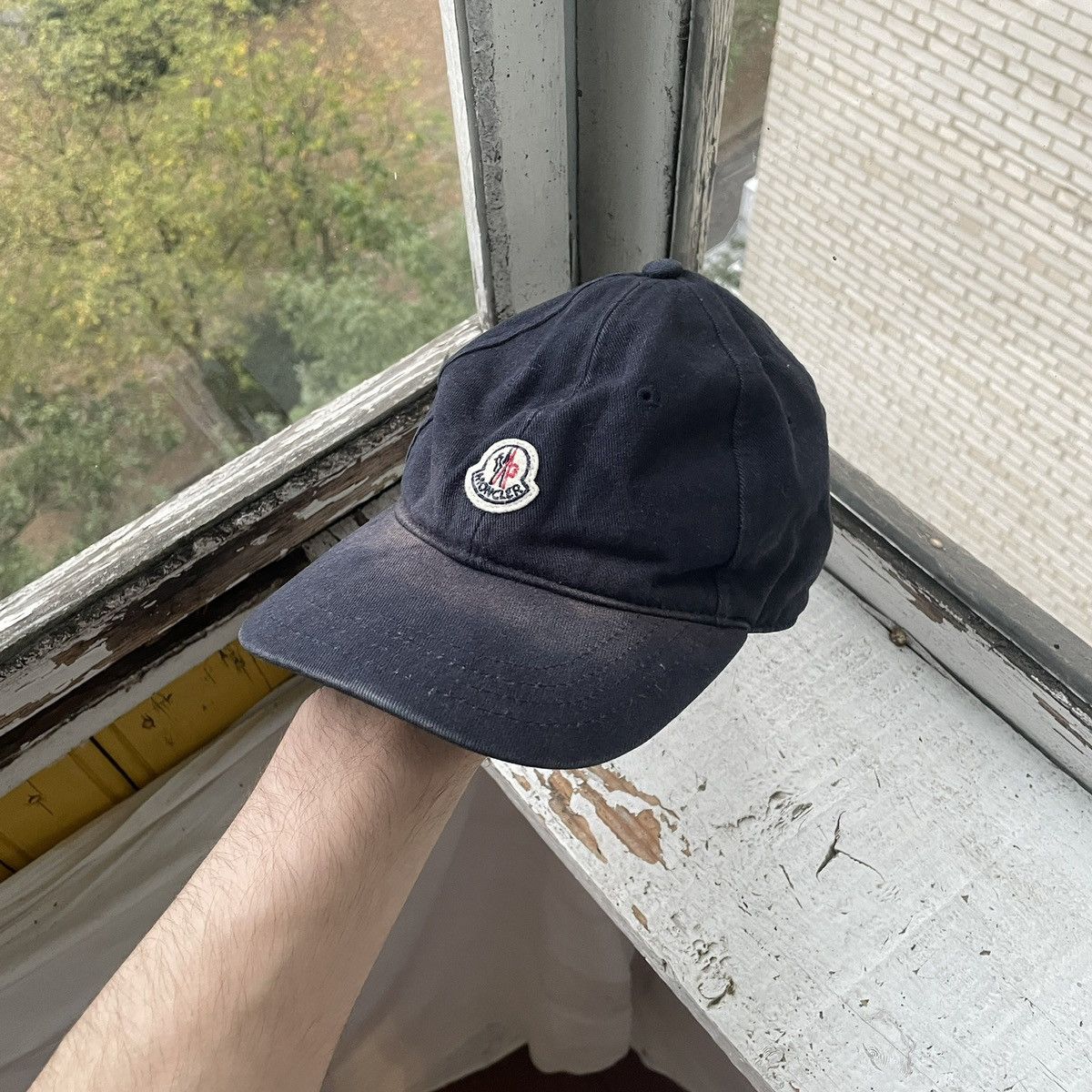 Moncler Moncler hat cap hype distressed faded Size ONE SIZE - 4 Thumbnail
