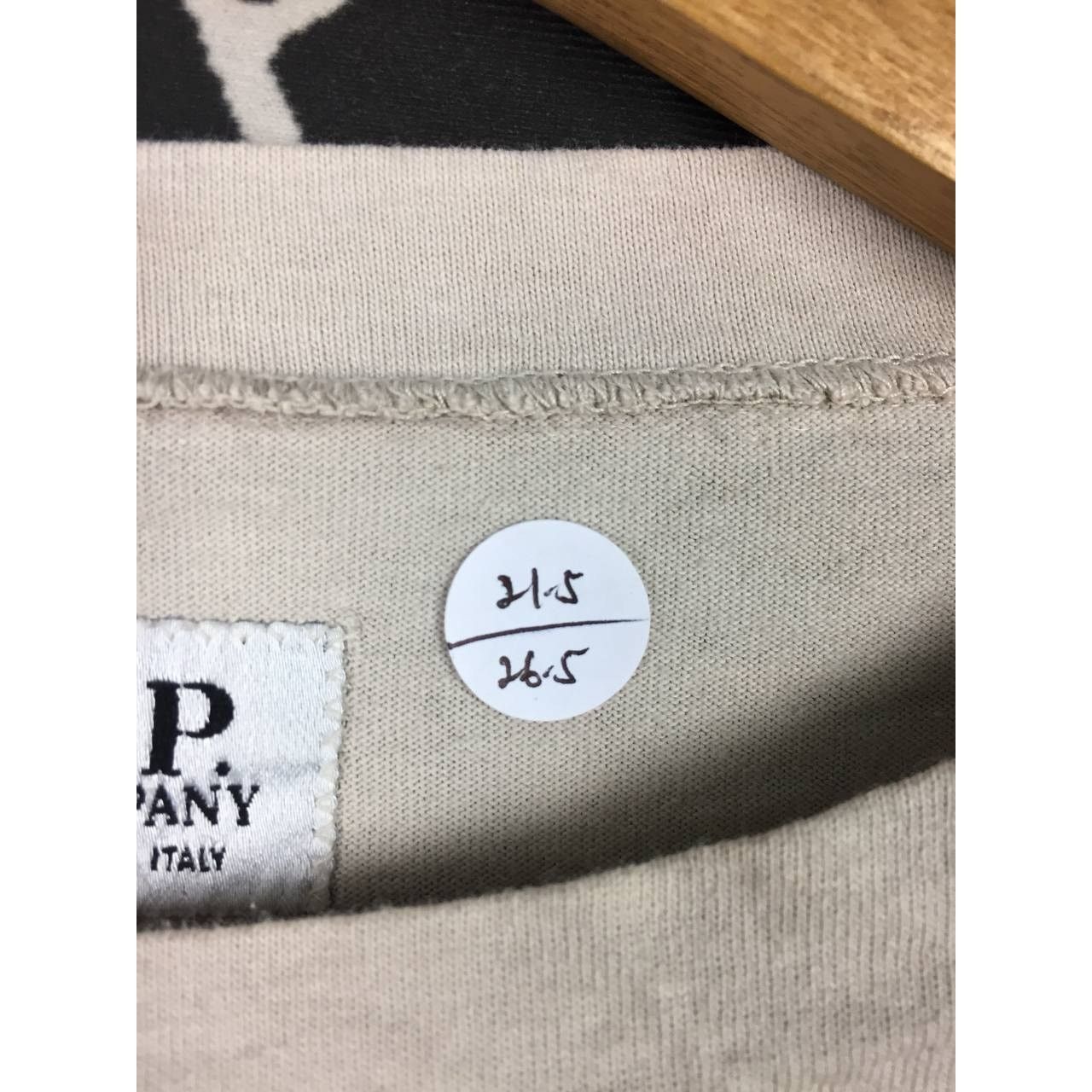 C.P. Company × Vintage Vtg C.P. Company Made In Italy Plain Casual Tee Size US M / EU 48-50 / 2 - 22 Thumbnail