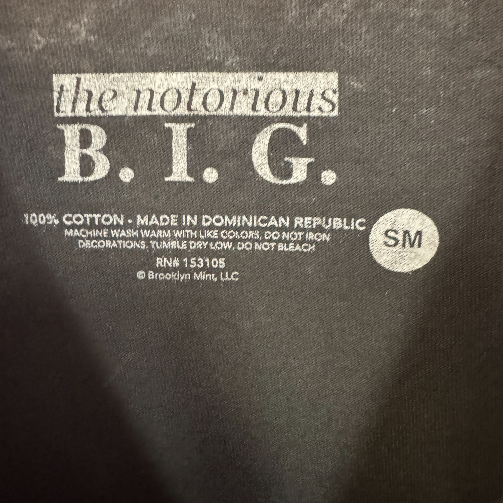 Rap Tees Biggie Smalls the King of New York tshirt size sm Size US S / EU 44-46 / 1 - 4 Thumbnail