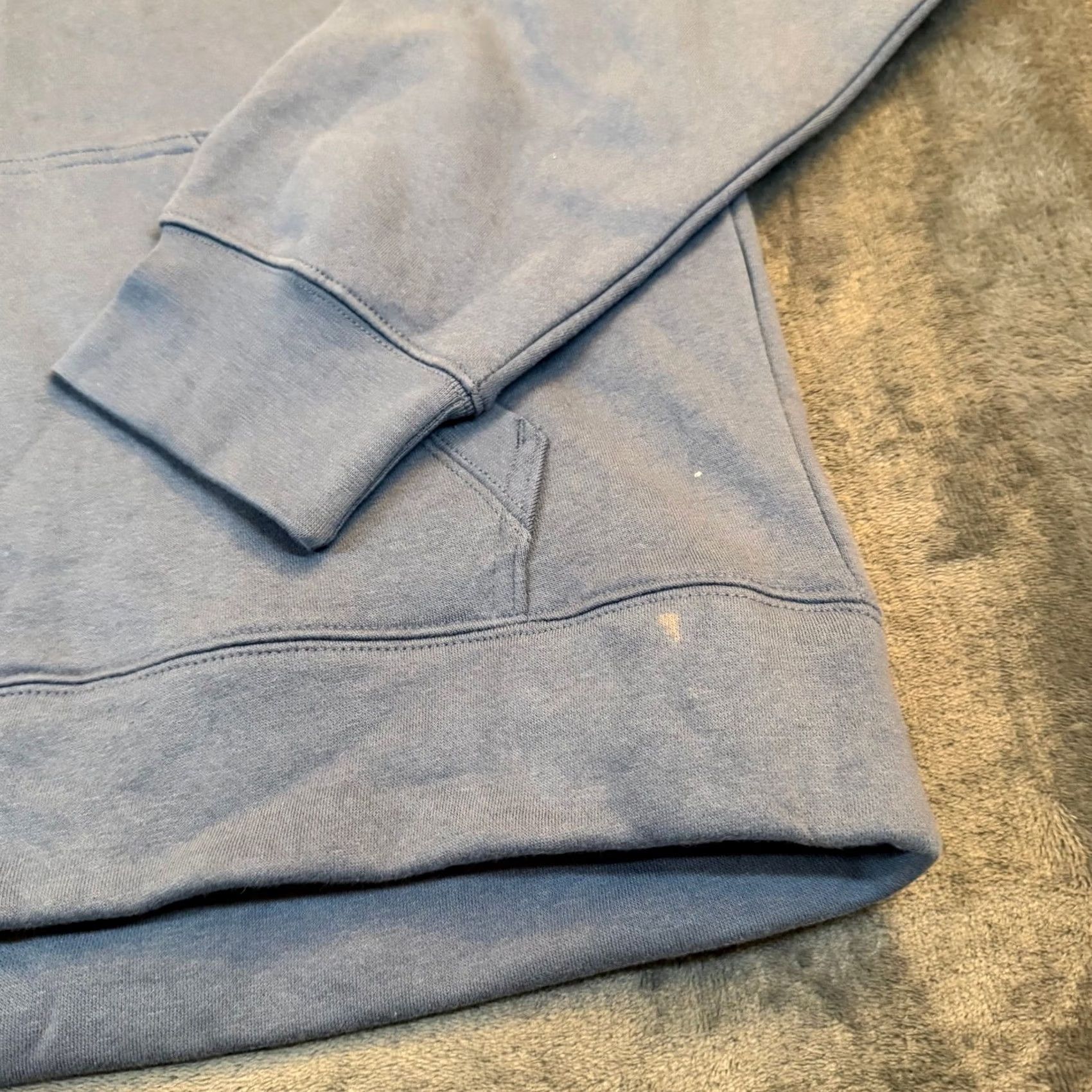 Vintage GEAR FOR SPORTS Full Zip Hoodie Mens Large Blue BC Logo Embroidered Pockets Fleece Lined Cotton Blend Sweatshirt Sweatshirt Size US L / EU 52-54 / 3 - 2 Thumbnail