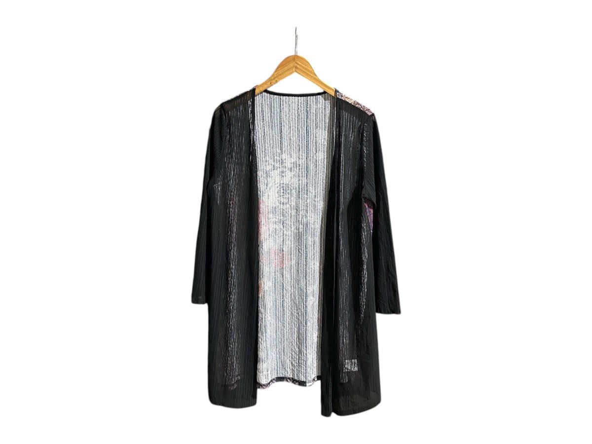 Kansai Yamamoto 🔥Vintage Kansai Yamamoto Pleats Cardigan Japanese Flower Size US L / EU 52-54 / 3 - 3 Thumbnail