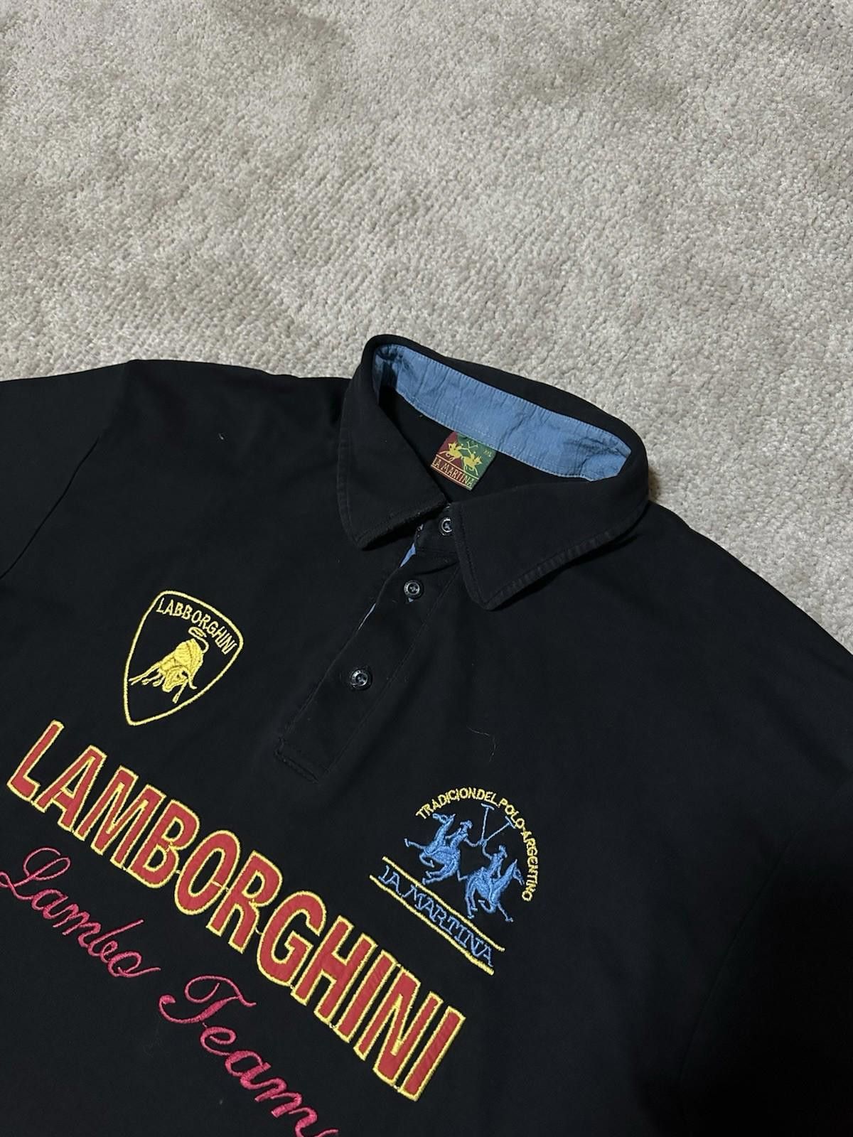 La Martina La Martina Lamborghini Polo Shirt Chief Keef Style Sz XXL Size US XXL / EU 58 / 5 - 7 Thumbnail