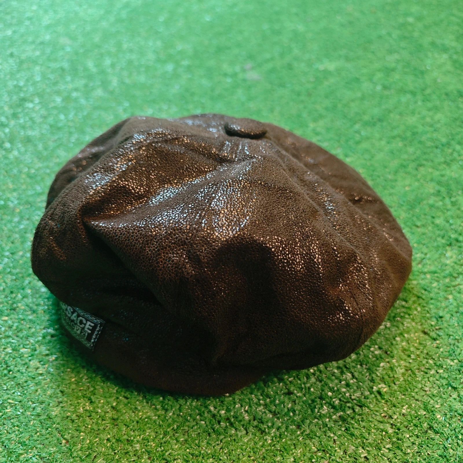 Versace Vintage Versace Classic beret hat brown glow 90s drip Size ONE SIZE - 10 Thumbnail