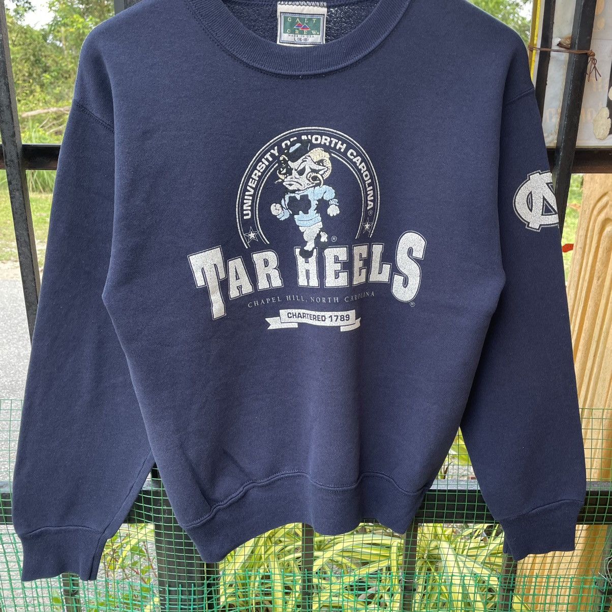 Vintage 🔥Vintage 90s University North Carolina Big Image Sweatshirts Size US XS / EU 42 / 0 - 5 Thumbnail