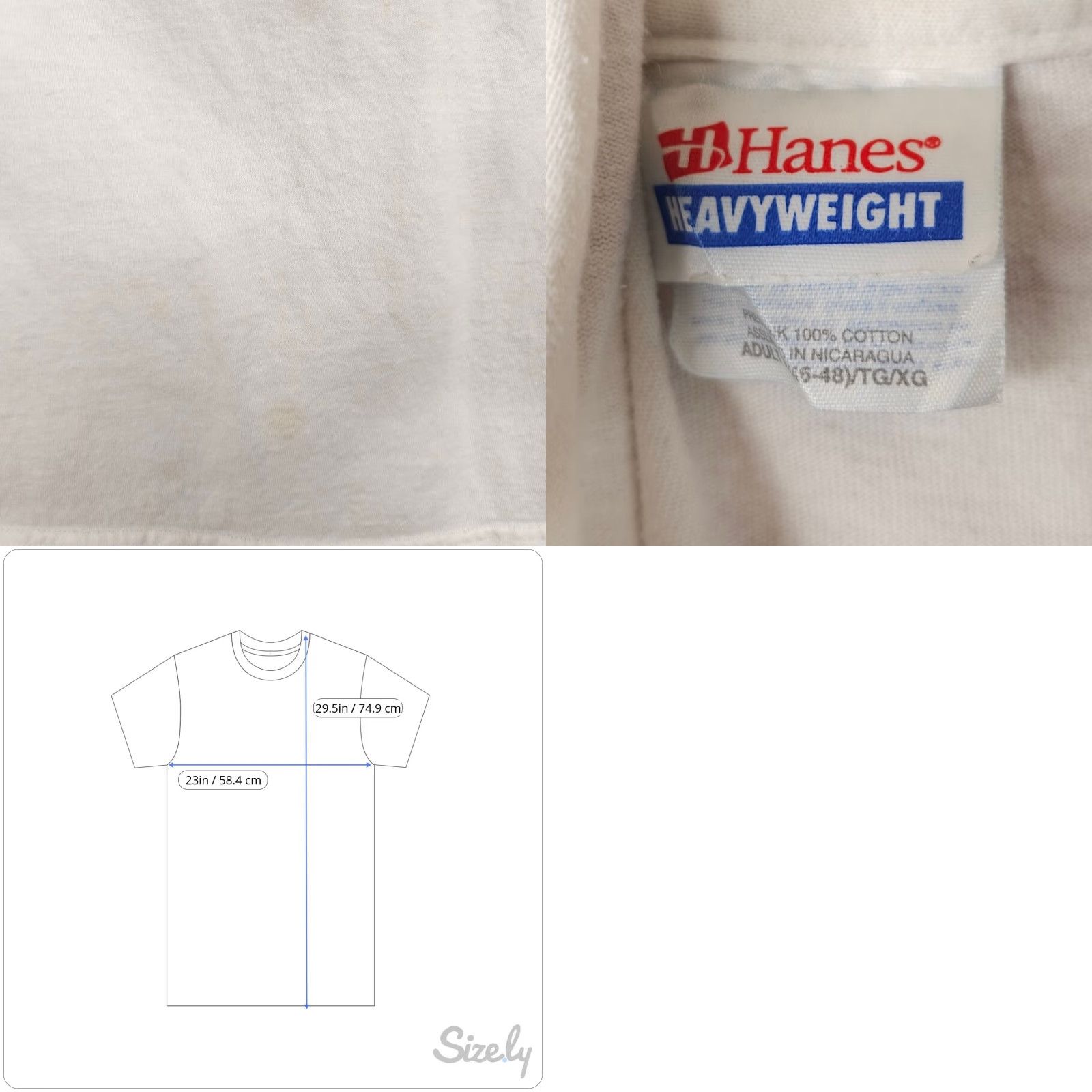 Hanes VINTAGE Hanes Delta Academy Basketball T Shirt Mens XL White 90s Y2K Las Vegas Size US XL / EU 56 / 4 - 8 Thumbnail