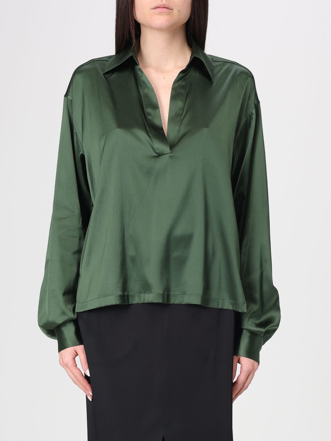 Tom Ford Tom Ford Shirt Woman Moss Green Size XS / US 0-2 / IT 36-38 - 1 Thumbnail