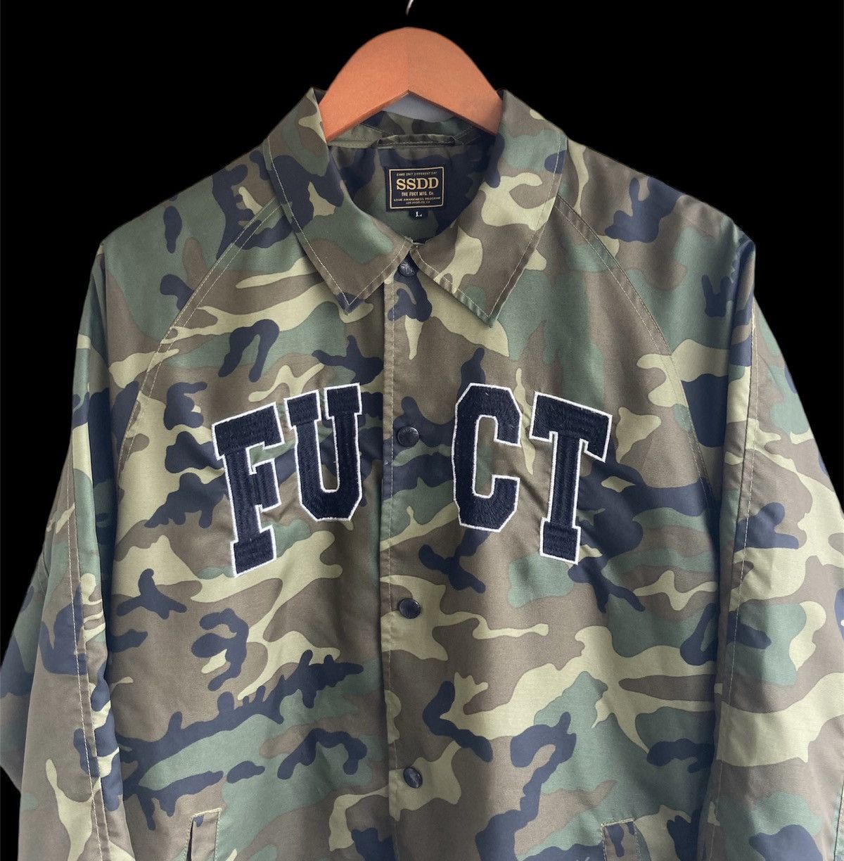 FUCT Fuct SSDD Camouflage WindbreakerJacket Size US L / EU 52-54 / 3 - 2 Thumbnail