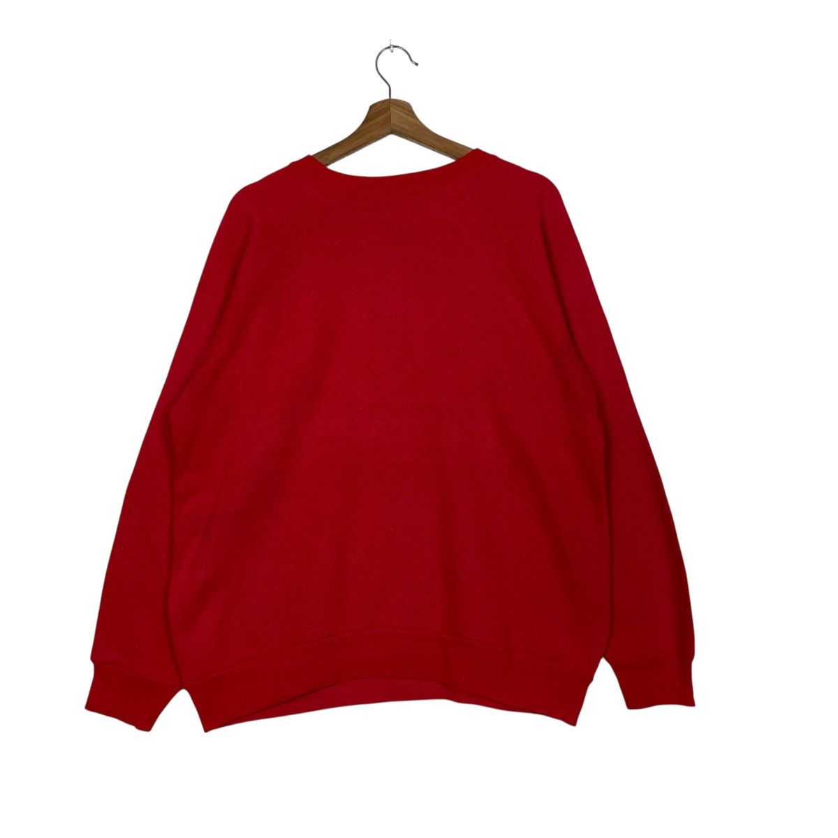 Vintage Vtg 80s Hilton Head University Crewneck Red Sweatshirt Size US L / EU 52-54 / 3 - 7 Thumbnail
