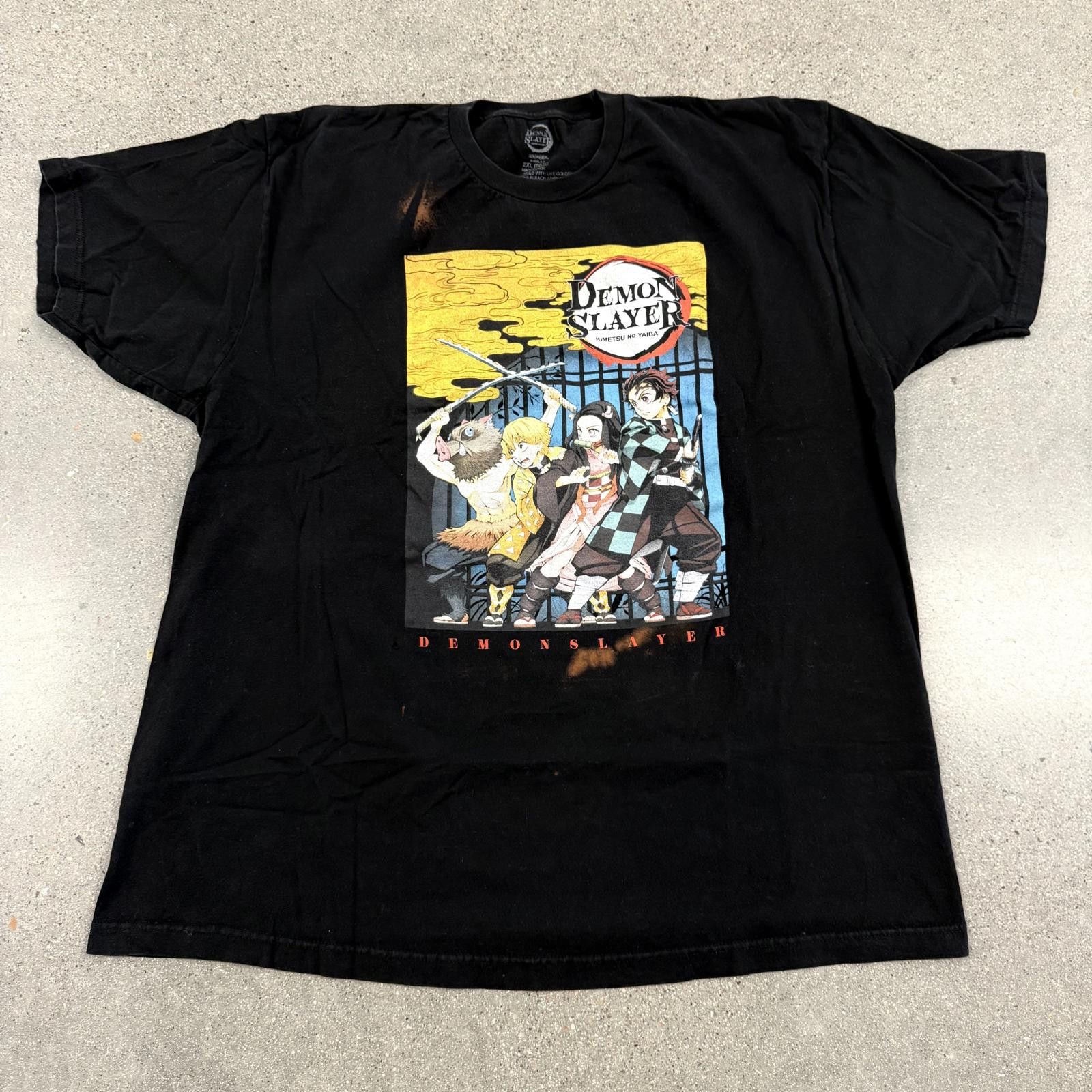 Designer Demon Slayer Kimetsu No Yaiba Anime T-Shirt Tanjiro - 2XL Size US XXL / EU 58 / 5 - 1 Thumbnail