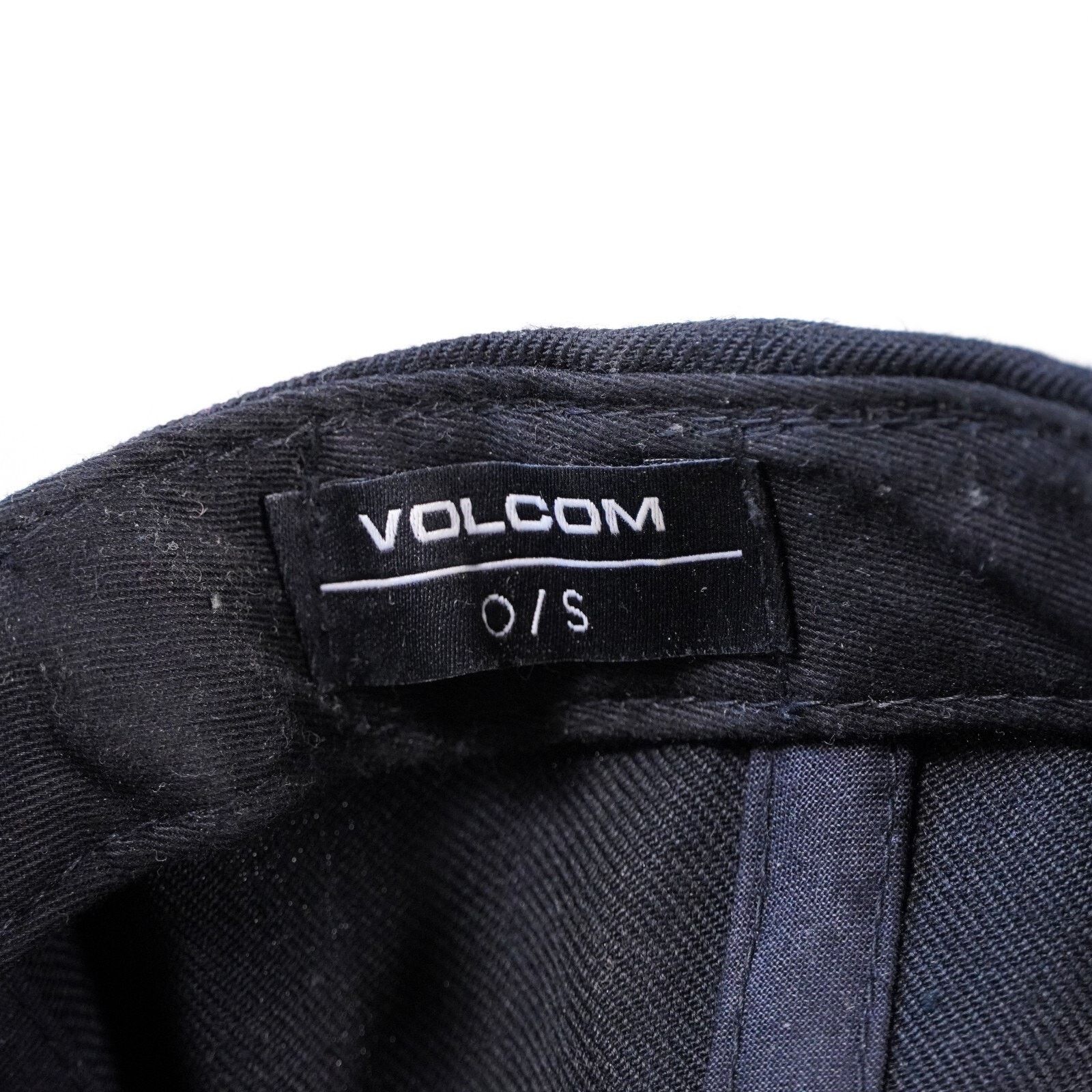 Volcom Volcom True To This Snapback Baseball Hat Cap Visor Black Size ONE SIZE - 8 Thumbnail