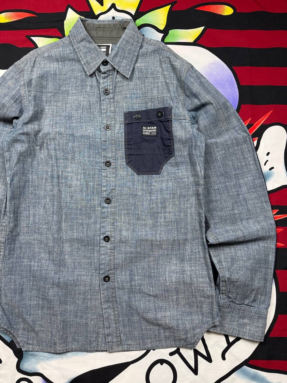 G-Star G-Star Raw Denim Jet Work shirt in blue Size S Size US S / EU 44-46 / 1 - 2 Thumbnail
