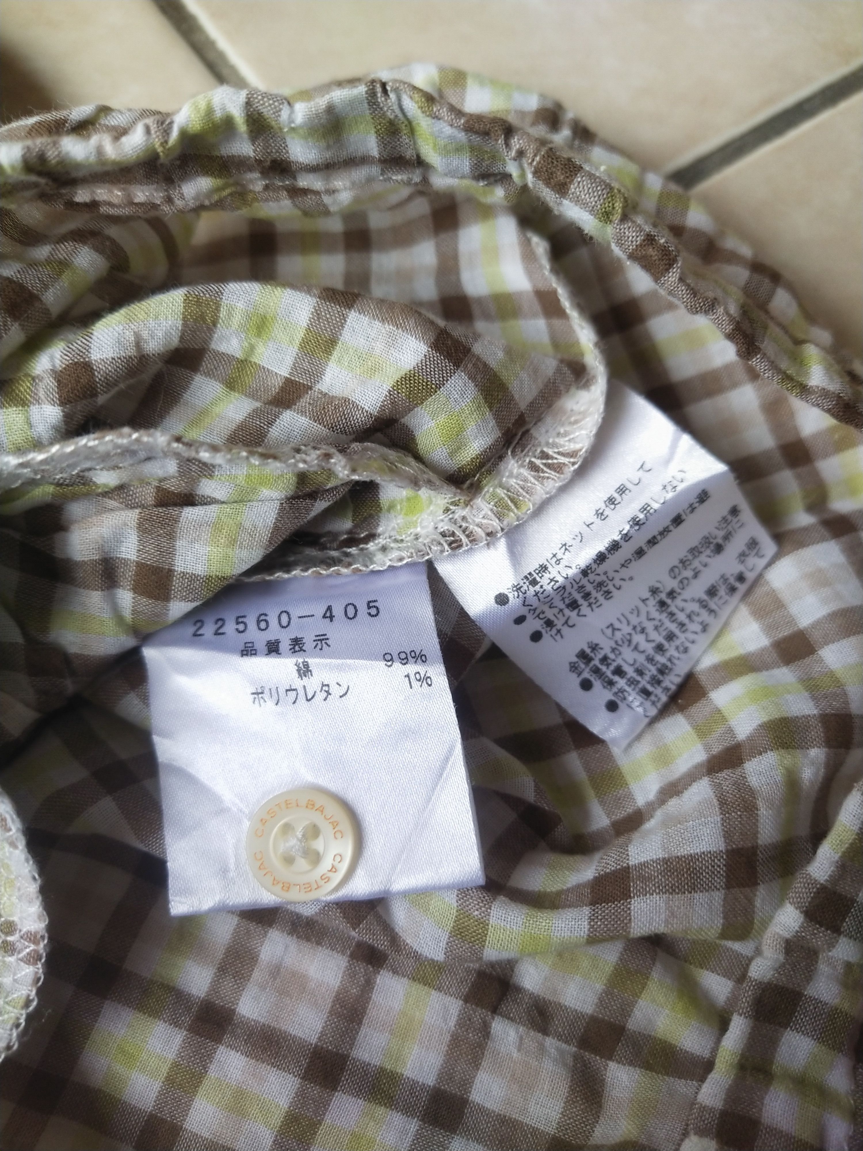 Jean Charles De Castelbajac JC de Castelbajac Gingham Crinkle Tunic Shirt Cottagecore Size M / US 6-8 / IT 42-44 - 9 Thumbnail
