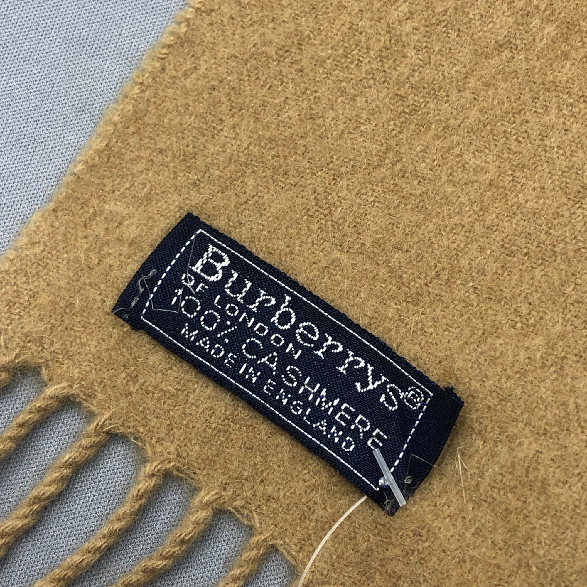 Burberry Vintage Burberry Scarf Muffler Wool Cashmere Check Scarves Size ONE SIZE - 5 Thumbnail