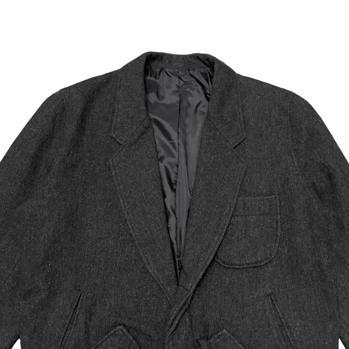 Issey Miyake Vintage Issey Miyake Inspired Wool Jacket Space Plan Size US M / EU 48-50 / 2 - 2 Thumbnail